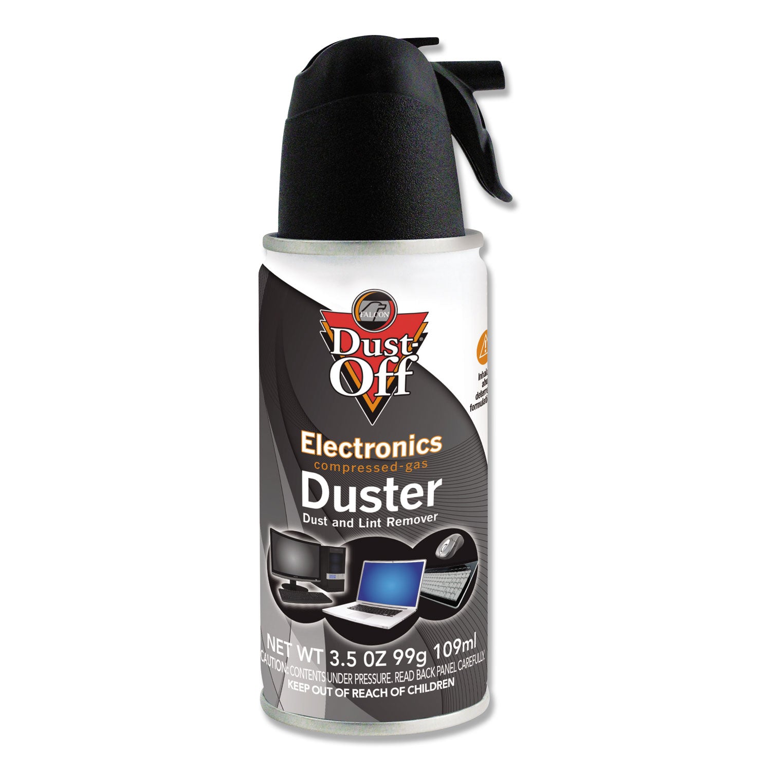 Disposable Compressed Air Duster, 3.5 oz Can -