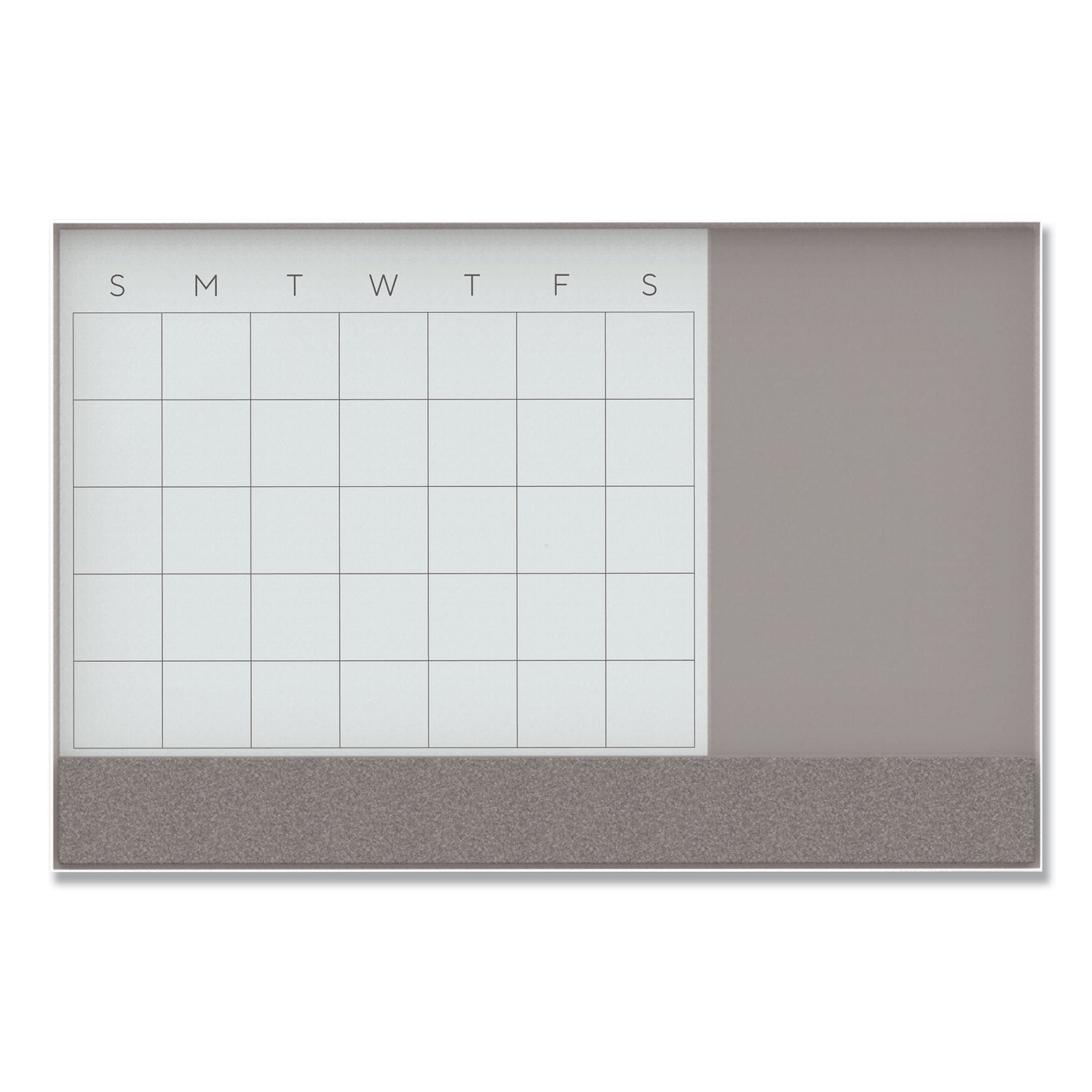 3n1-magnetic-glass-dry-erase-combo-board-47-x-35-month-view-gray-white-surface-white-aluminum-frame_ubr3198u0001 - 1
