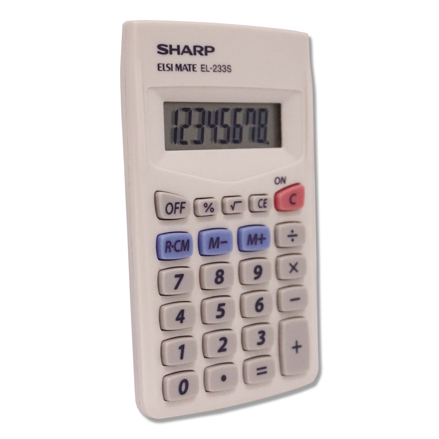 EL233SB Pocket Calculator, 8-Digit LCD -