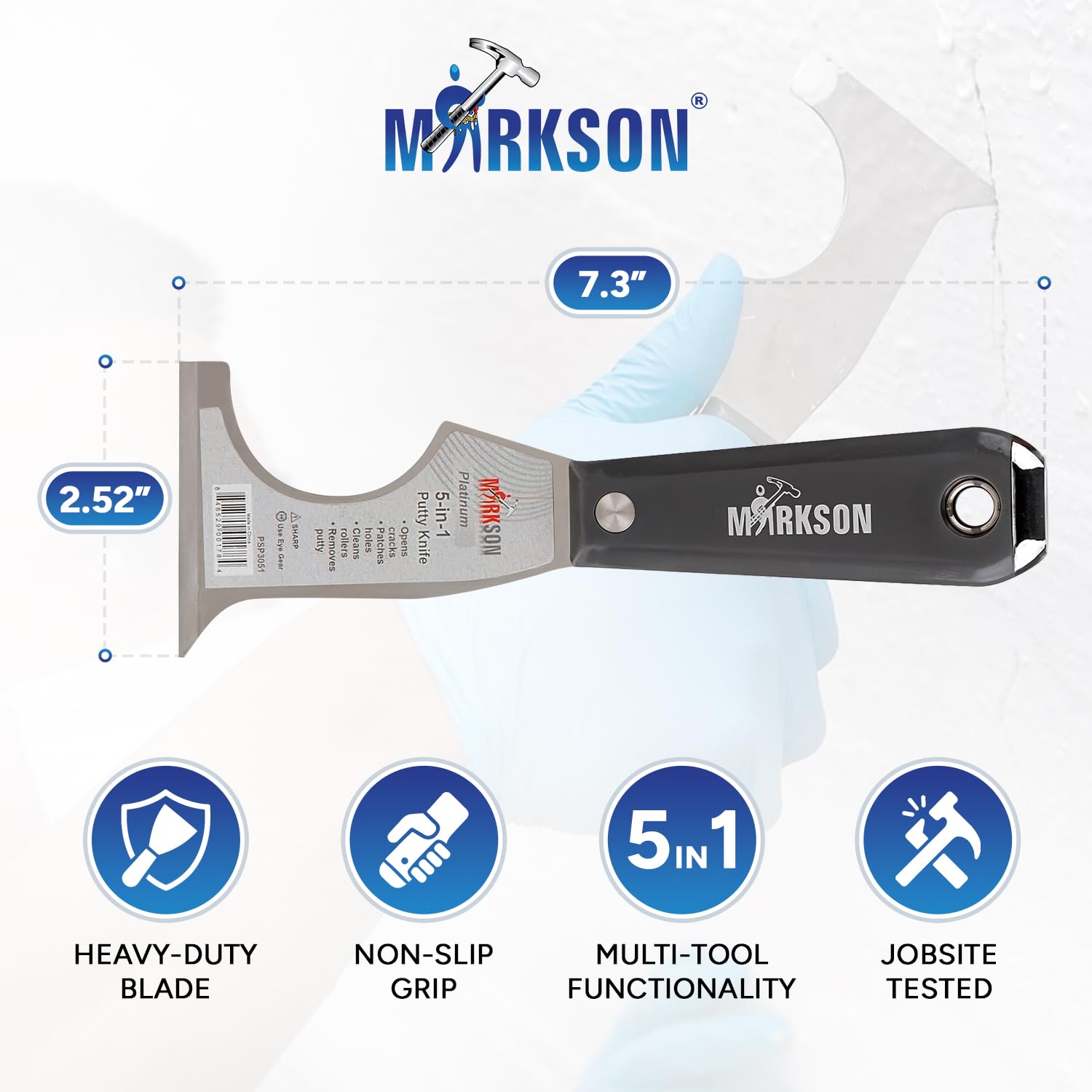 Platinum 5 IN 1 SS Blade Putty Knife