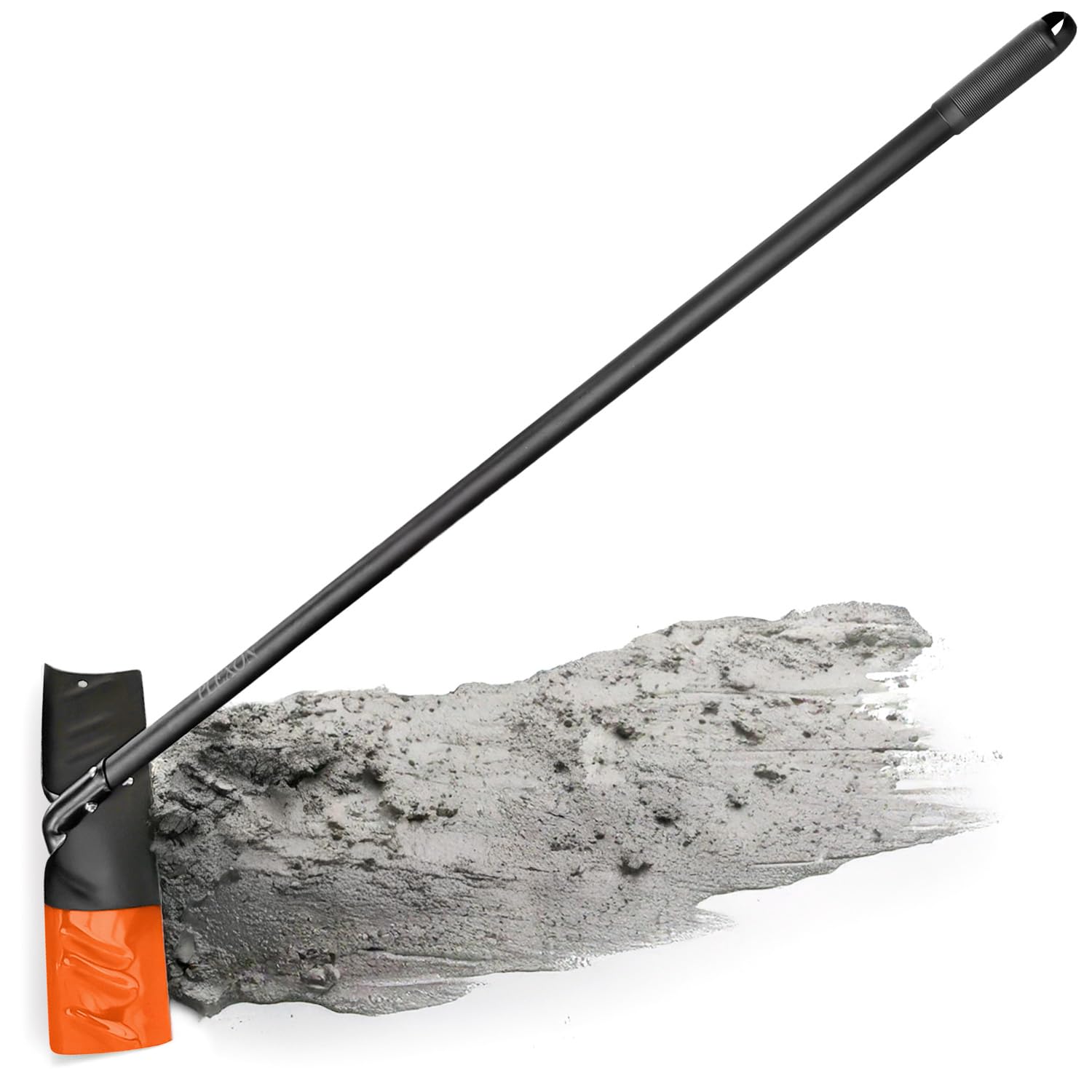 50" Snow Pusher with Metal Handle, 20" Wide Blade