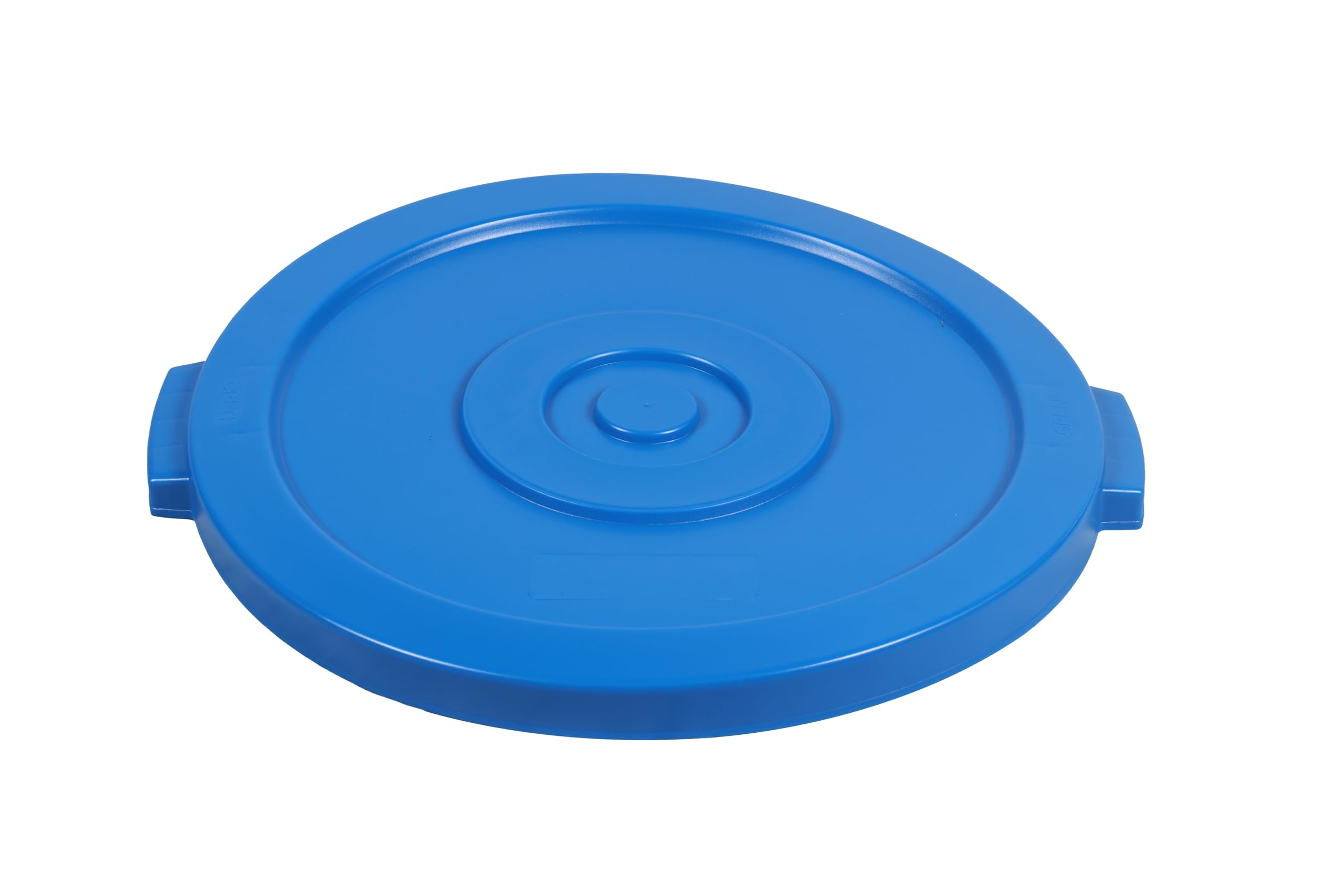 Blue Lid for 20-Gallon Round Trash Can - 1