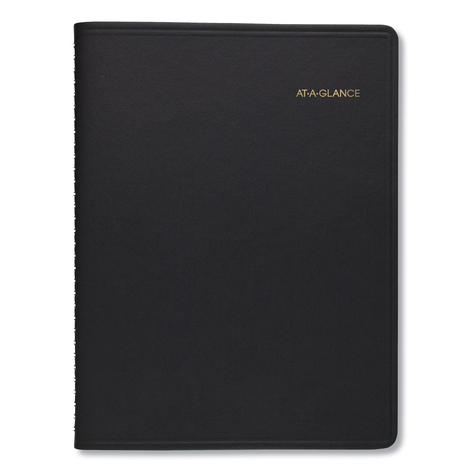 Two-Person Group Daily Appointment Book, 11 x 8, Black Cover, 12-Month (Jan to Dec): 2024 -