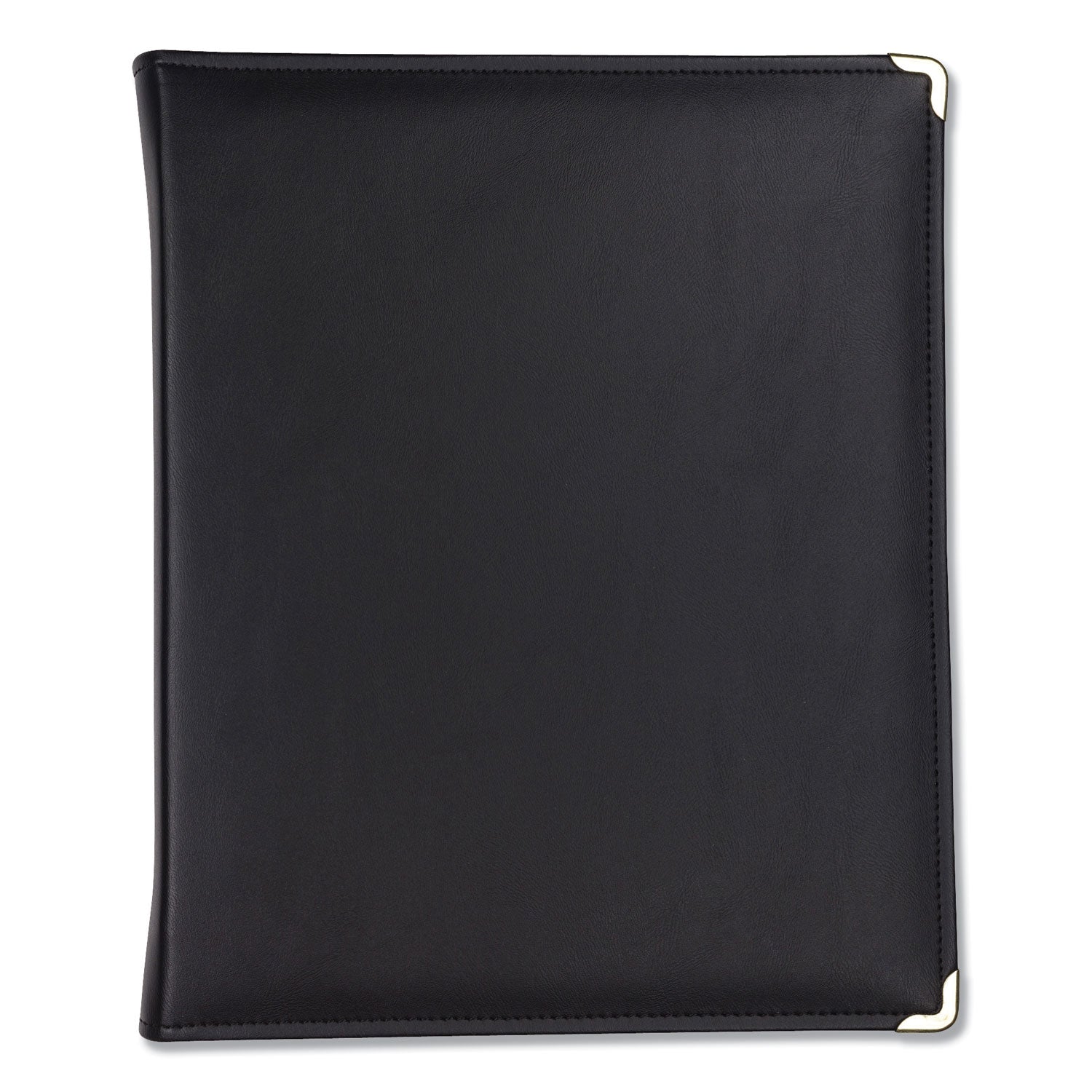 Classic Collection Zipper Ring Binder, 3 Rings, 1.5" Capacity, 11 x 8.5, Black -
