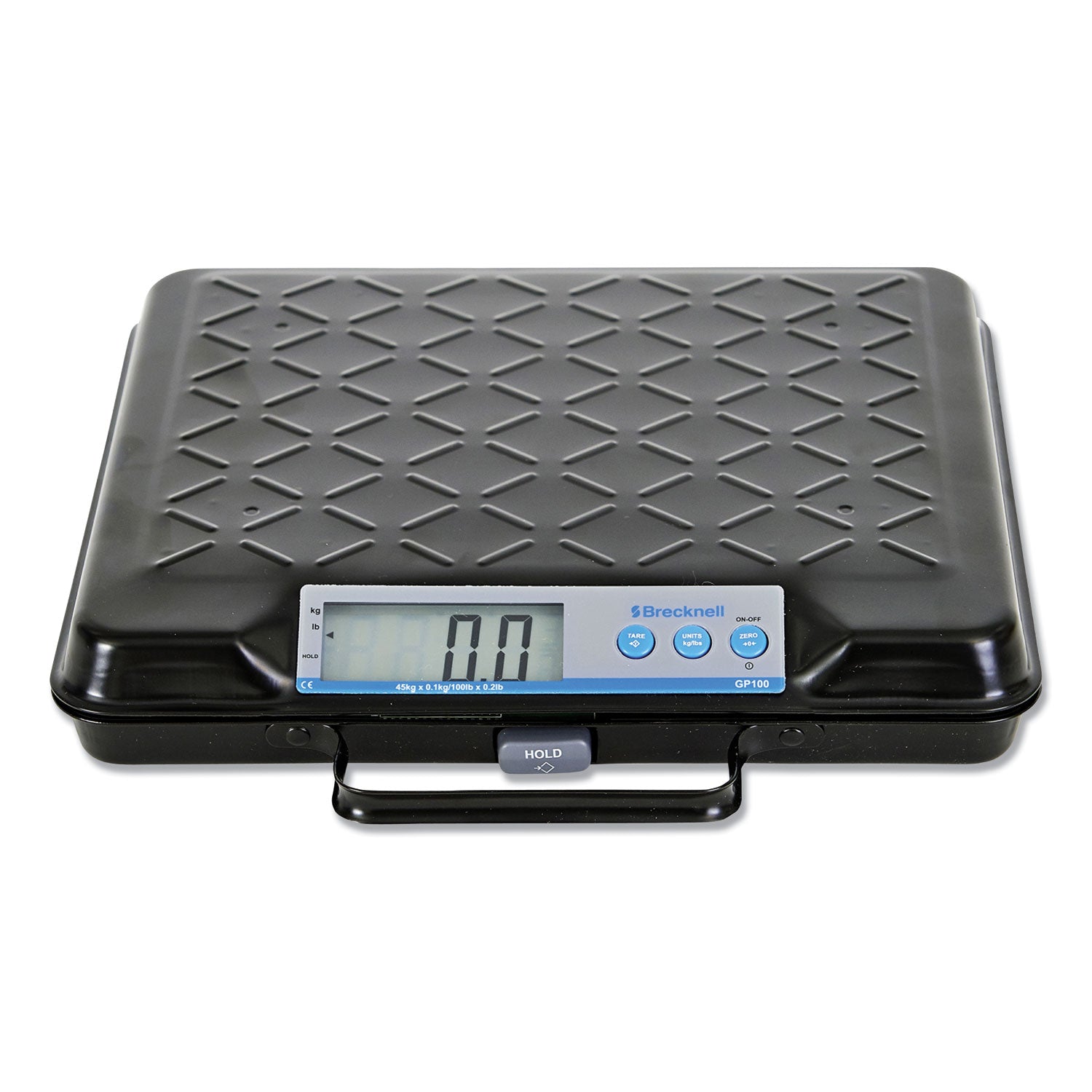 Portable Electronic Utility Bench Scale, 100 lb Capacity, 12.5 x 10.95 x 2.2 Platform -