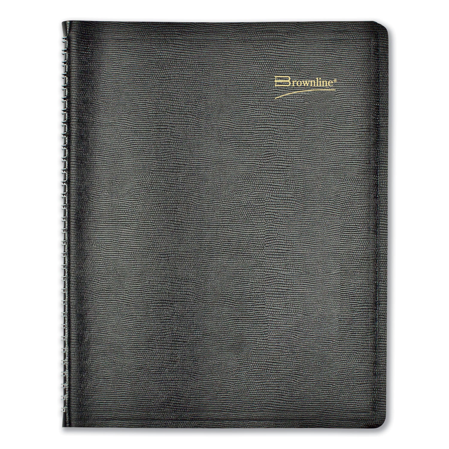 Essential Collection Weekly Appointment Book in Columnar Format, 11 x 8.5, Black Cover, 12-Month (Jan to Dec): 2024 -