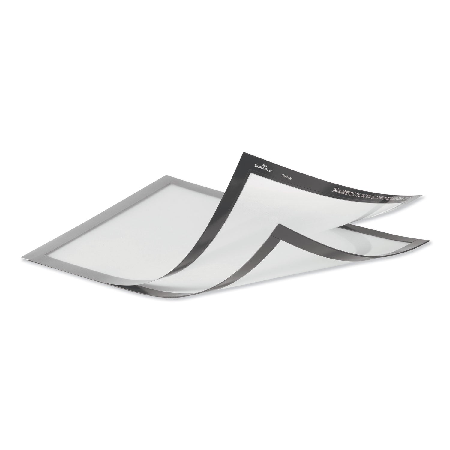 duraframe-magnetic-plus-sign-holder-85-x-11-silver-frame-2-pack_dbl400423 - 1