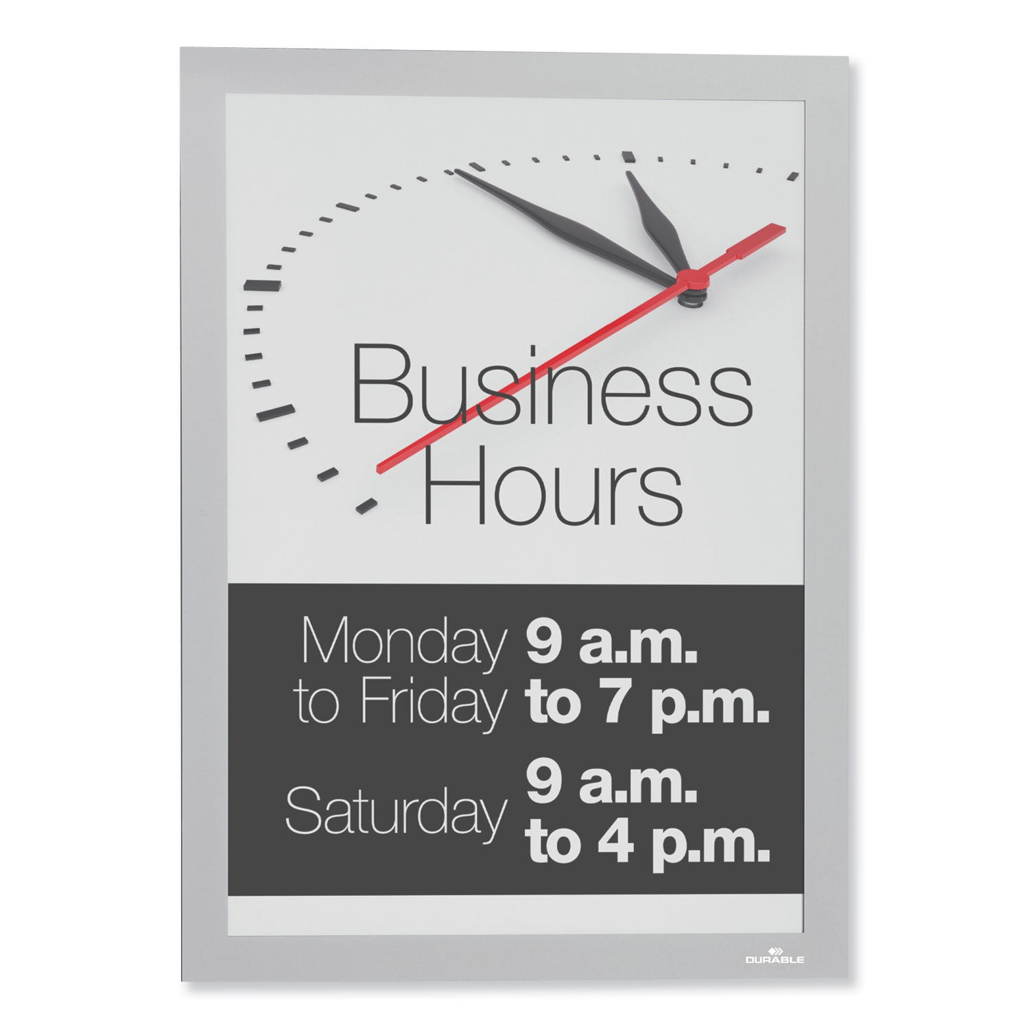 duraframe-sun-sign-holder-11-x-17-silver-frame-2-pack_dbl400123 - 2