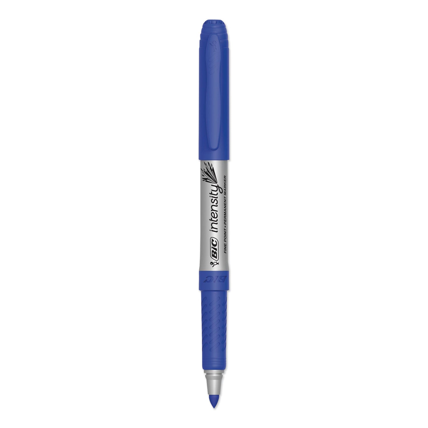 Intensity Fine Tip Permanent Marker, Fine Bullet Tip, Deep Sea Blue, Dozen -