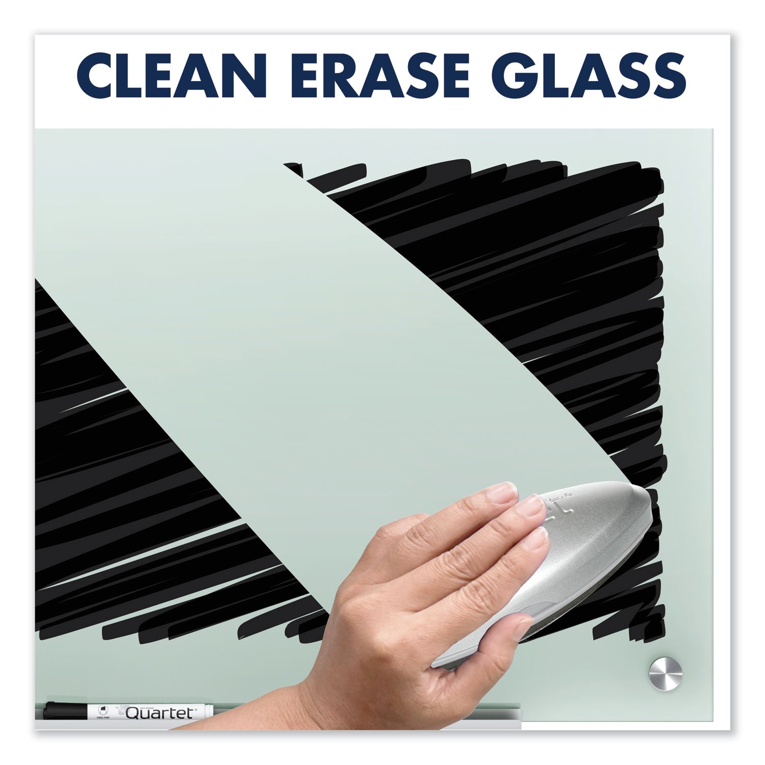 Infinity Glass Marker Board, 36 x 24, Frosted Surface -