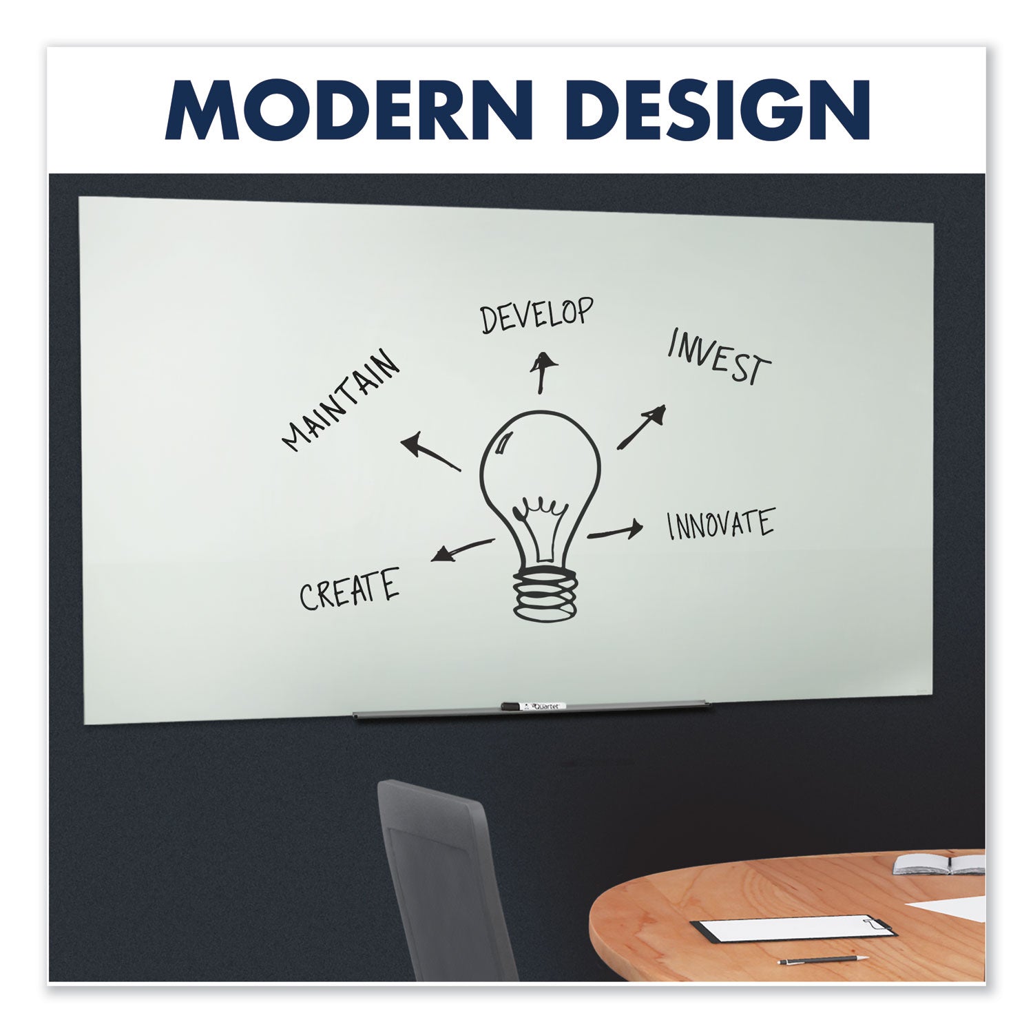 invisamount-magnetic-glass-marker-board-85-x-48-white-surface_qrtg8548imw - 6