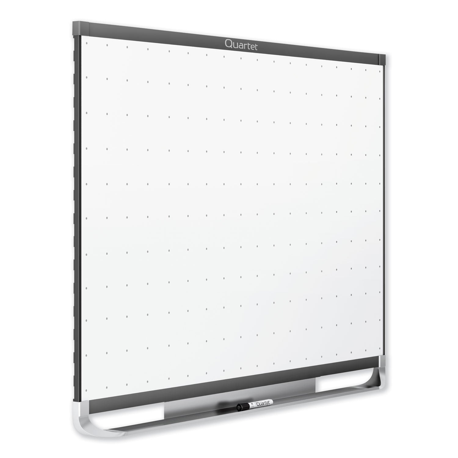 Quartet Prestige 2 Total Erase Magnetic Whiteboard - 96" (8 ft) Width x 48" (4 ft) Height - White Surface - Graphite Frame - Horizontal - Magnetic - 1 Each - 1