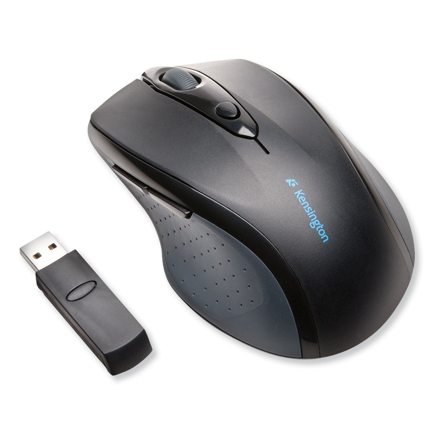 Pro Fit Full-Size Wireless Mouse, 2.4 GHz Frequency/30 ft Wireless Range, Right Hand Use, Black -