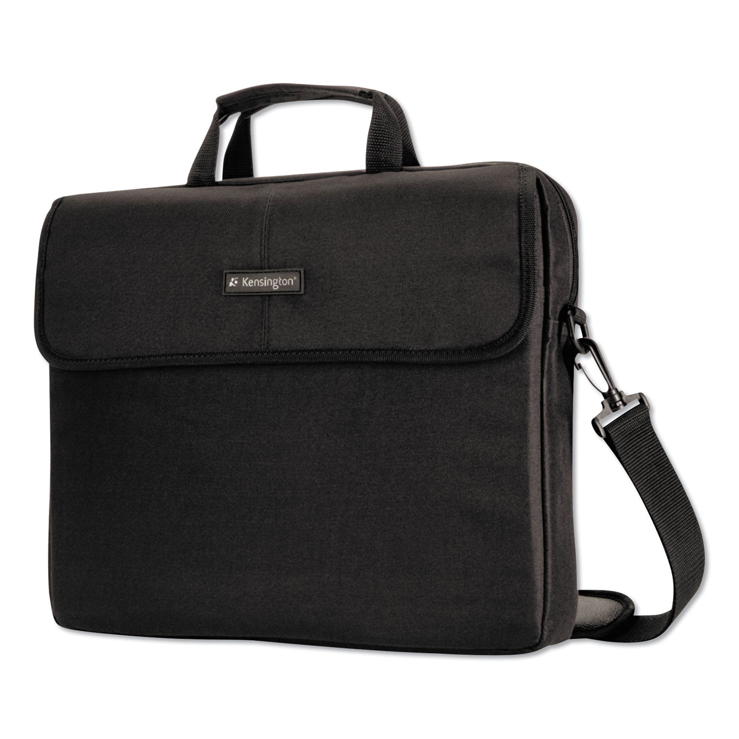 Simply Portable Padded Laptop Sleeve, Fits Devices Up to 17", Polyester, 17.38 x 2.13 x 14.25, Black -