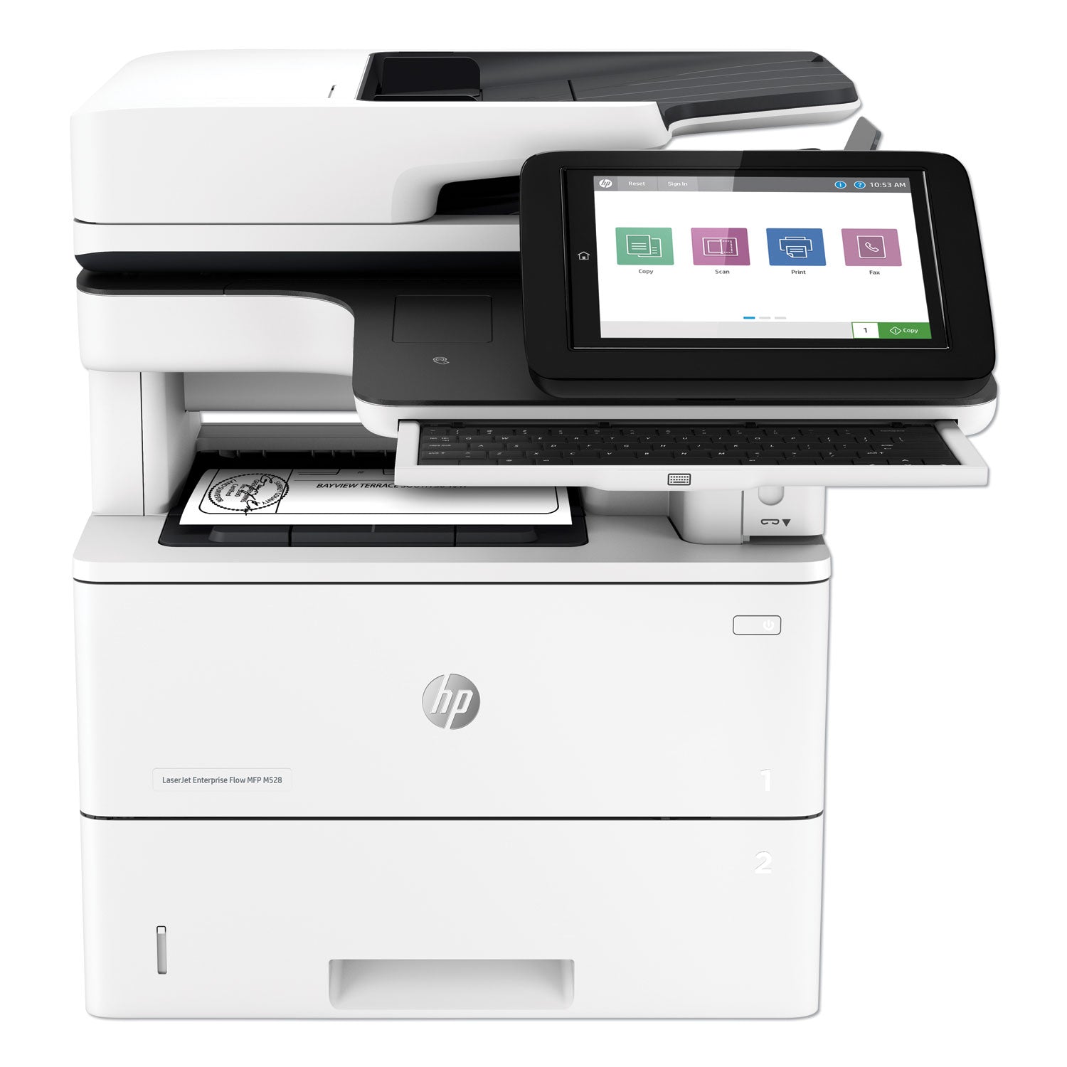 laserjet-enterprise-flow-mfp-m528z-wireless-multifunction-laser-printer-copy-fax-print-scan_hew1pv67a - 1