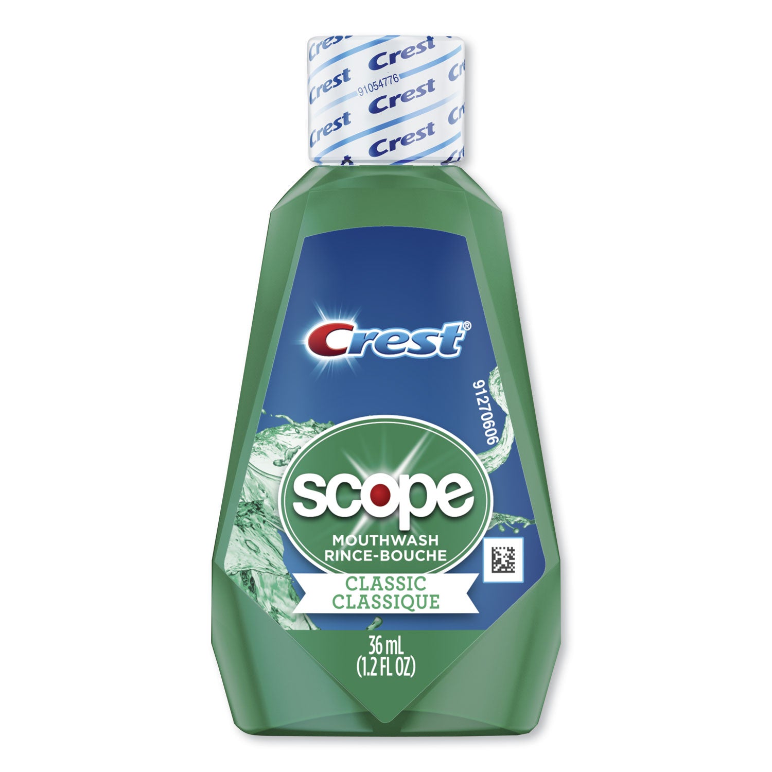 + Scope Rinse, Classic Mint, 36 mL Bottle, 180/Carton - 1