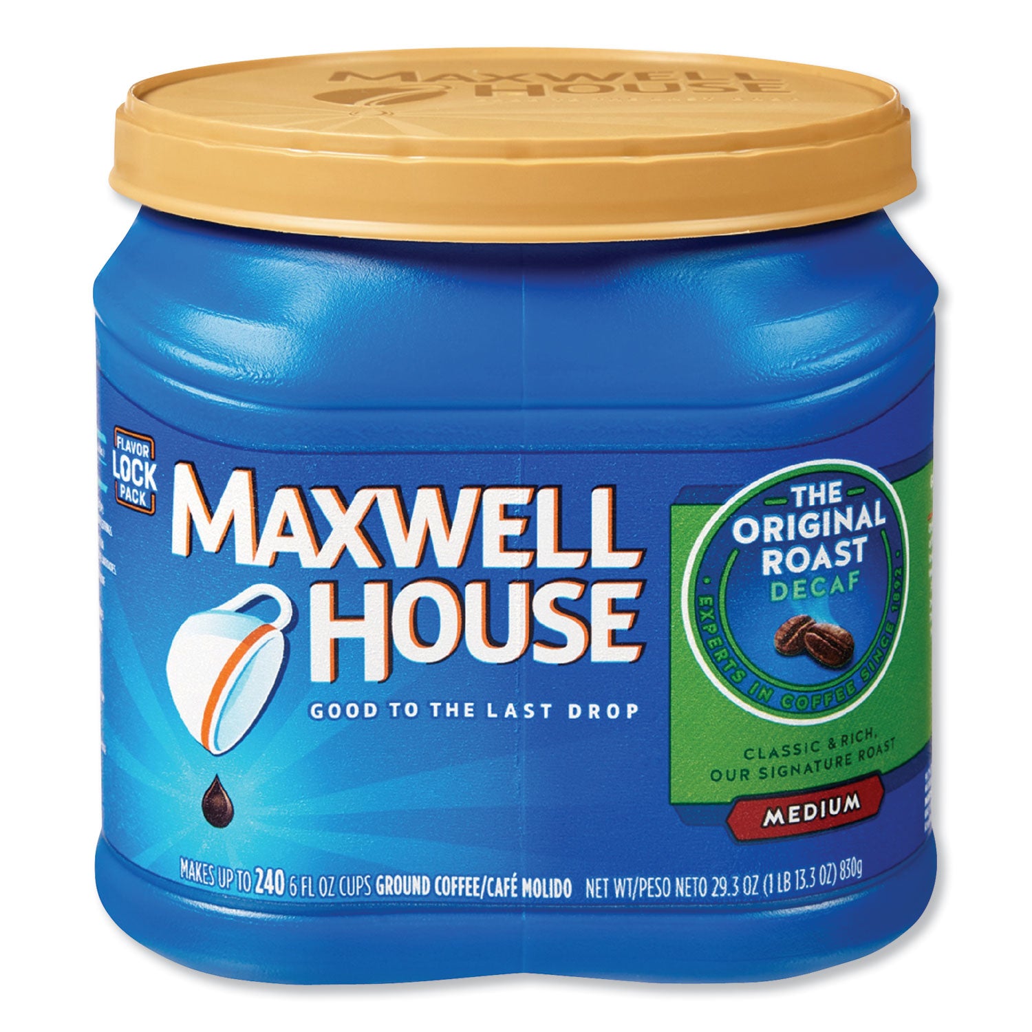 Coffee, Decaffeinated Ground Coffee, 29.3 oz Can -