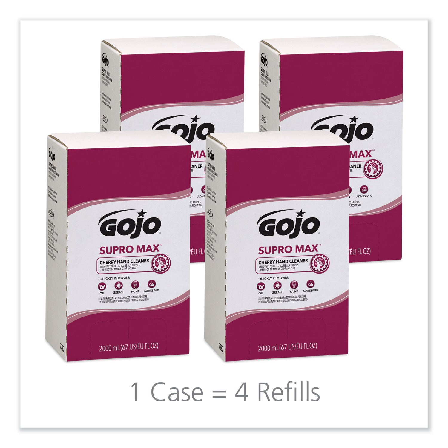 supro-max-hand-cleaner-cherry-2000-ml-refill-4-carton_goj728204 - 2