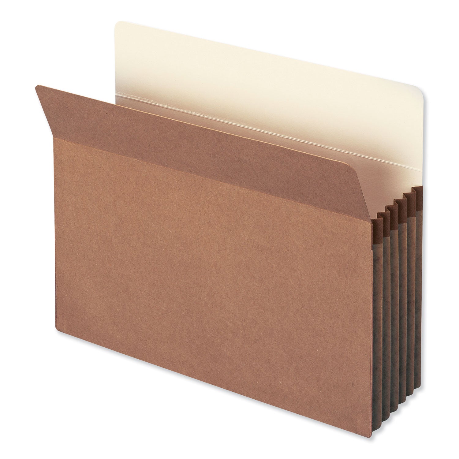 Redrope Drop Front File Pockets, 5.25" Expansion, Letter Size, Redrope, 50/Box -