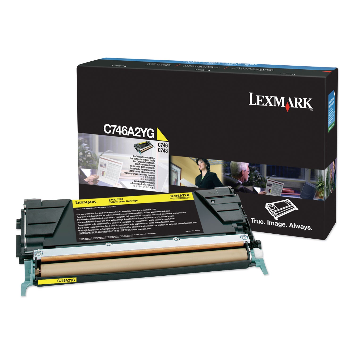 c746a2yg-toner-7000-page-yield-yellow_lexc746a2yg - 1