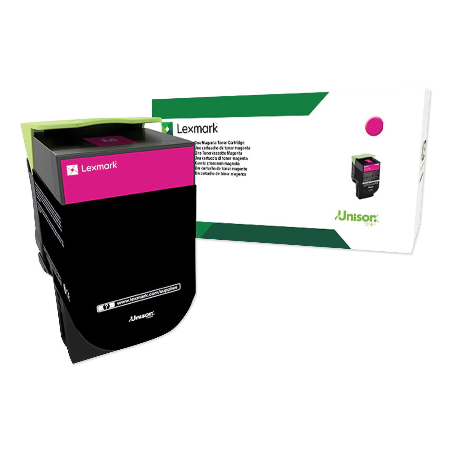 80c0xmg-return-program-extra-high-yield-toner-4000-page-yield-magenta-taa-compliant_lex80c0xmg - 1