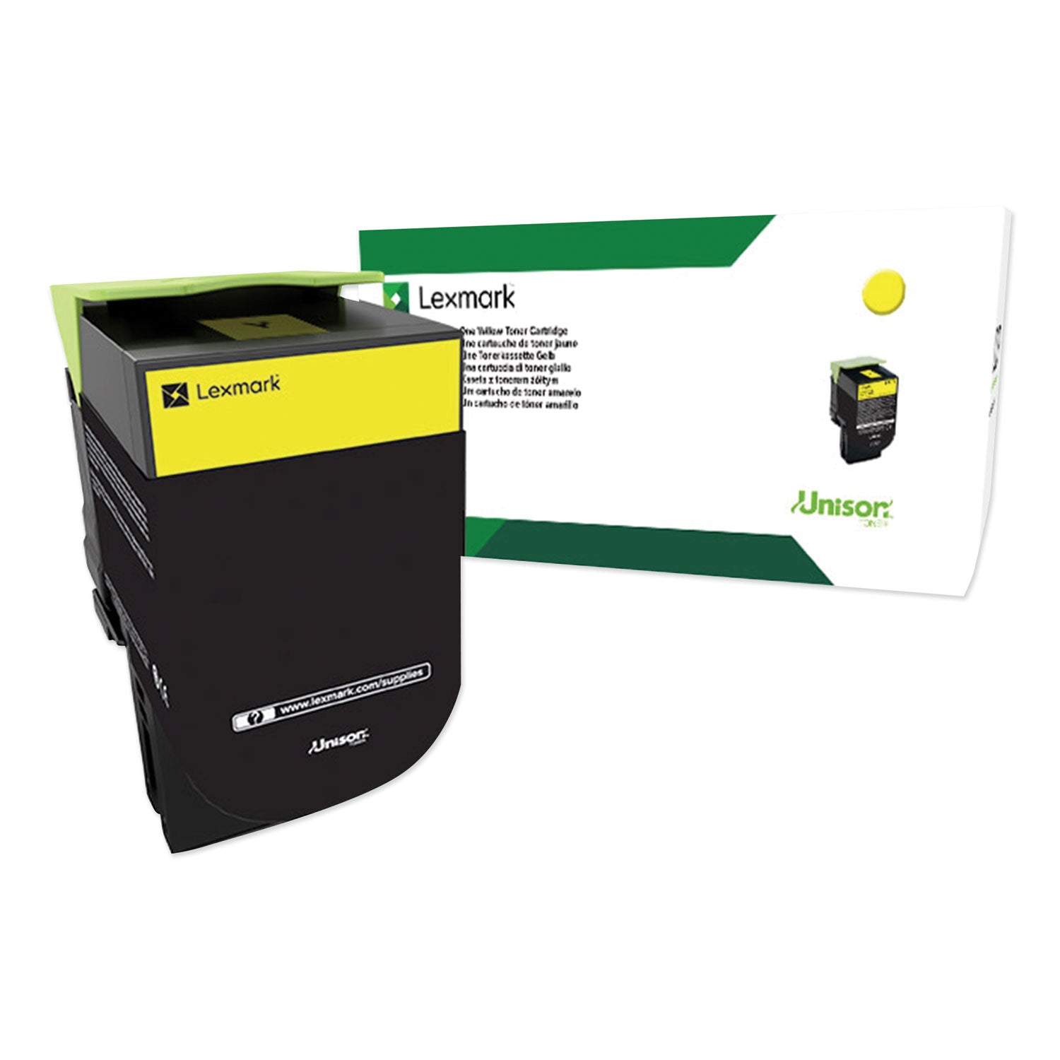 80c0xyg-return-program-extra-high-yield-toner-4000-page-yield-yellow-taa-compliant_lex80c0xyg - 1