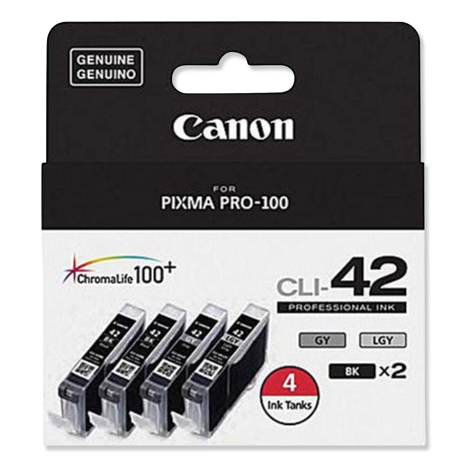 6384b008-cli-42-chromalife100+-ink-black-gray-light-gray-4-pack_cnm6384b008 - 1