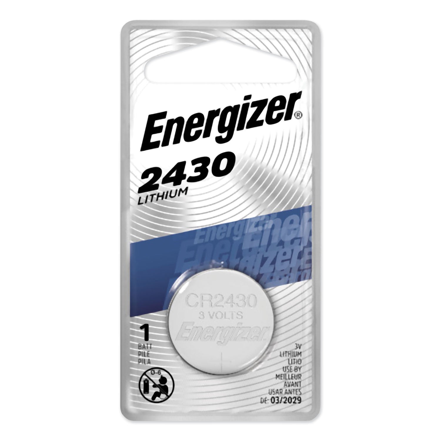 2430 Lithium Coin Battery, 3 V -