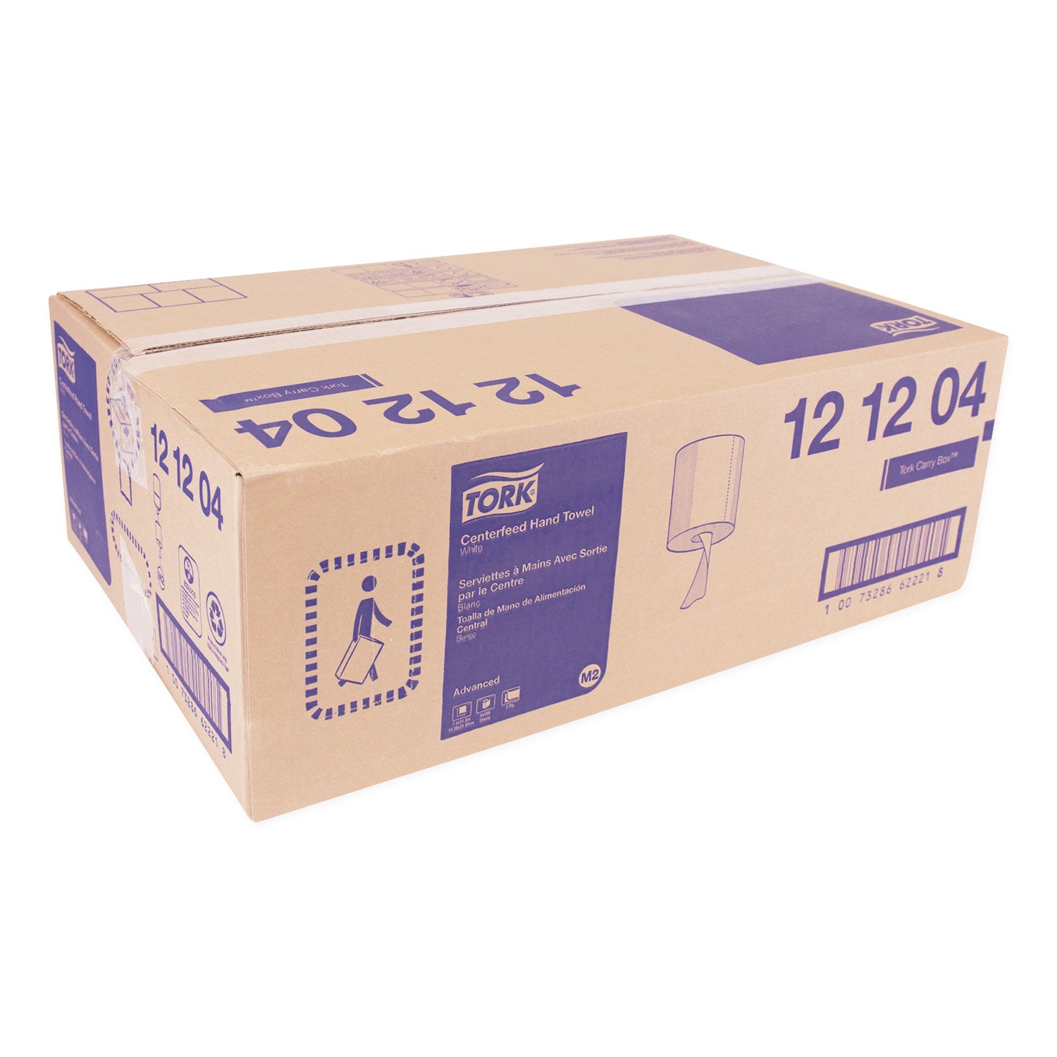 centerfeed-hand-towel-2-ply-76-x-118-white-600-roll-6-rolls-carton_trk121204 - 2