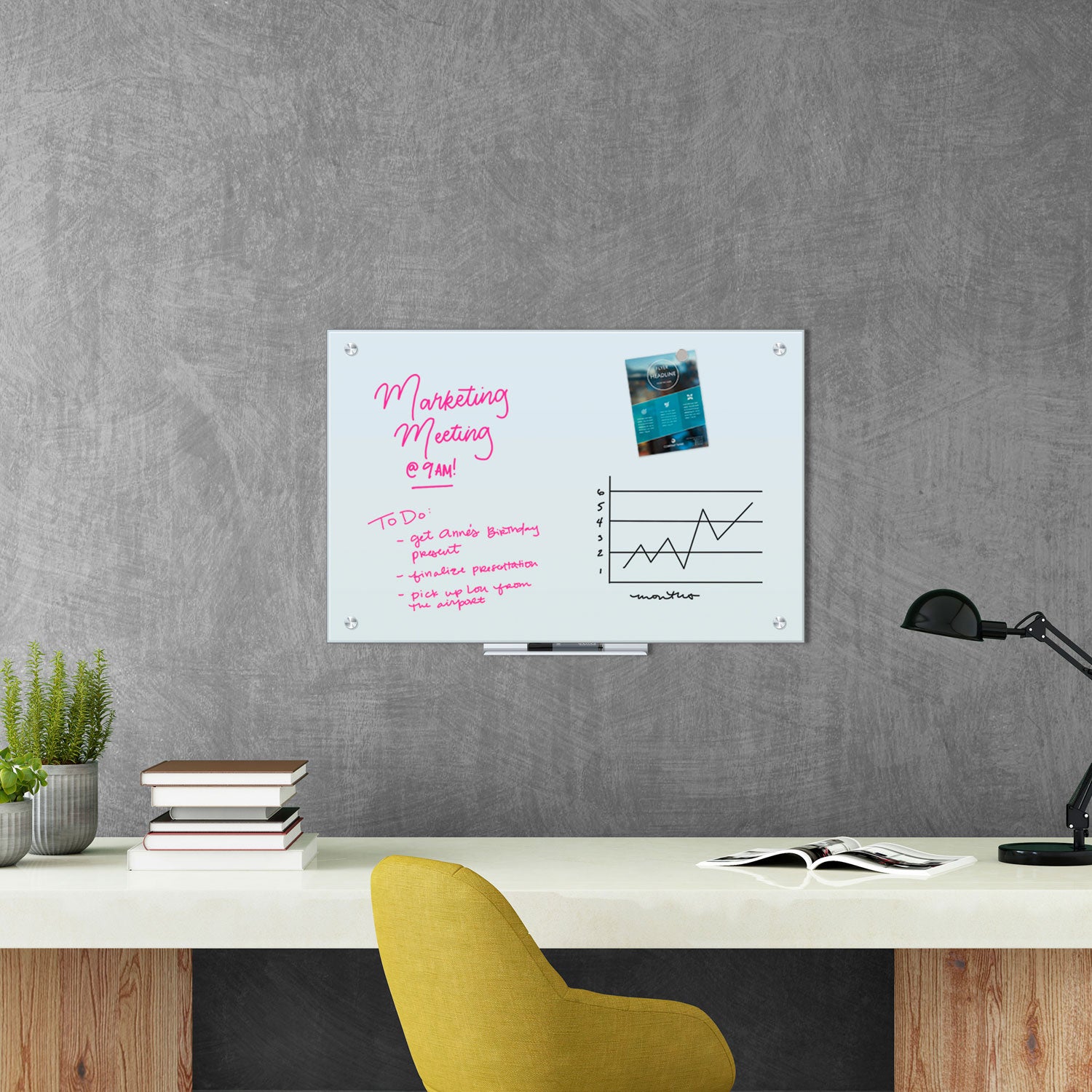 magnetic-glass-dry-erase-board-value-pack-35-x-23-frosted-white_ubr3970u0001 - 2