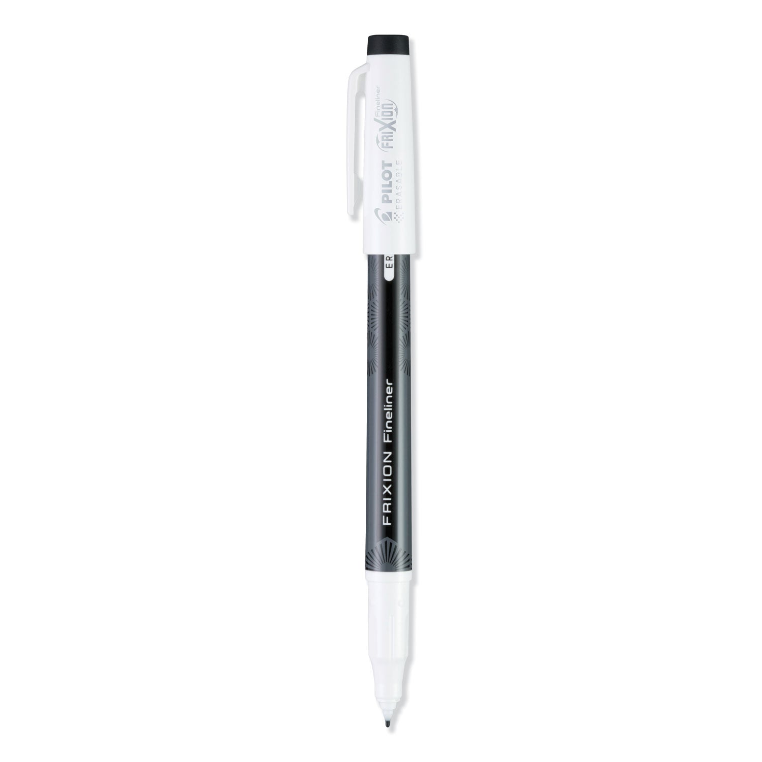 frixion-fineliner-erasable-porous-point-pen-stick-fine-06-mm-black-ink-black-white-barrel-dozen_pil11485 - 1