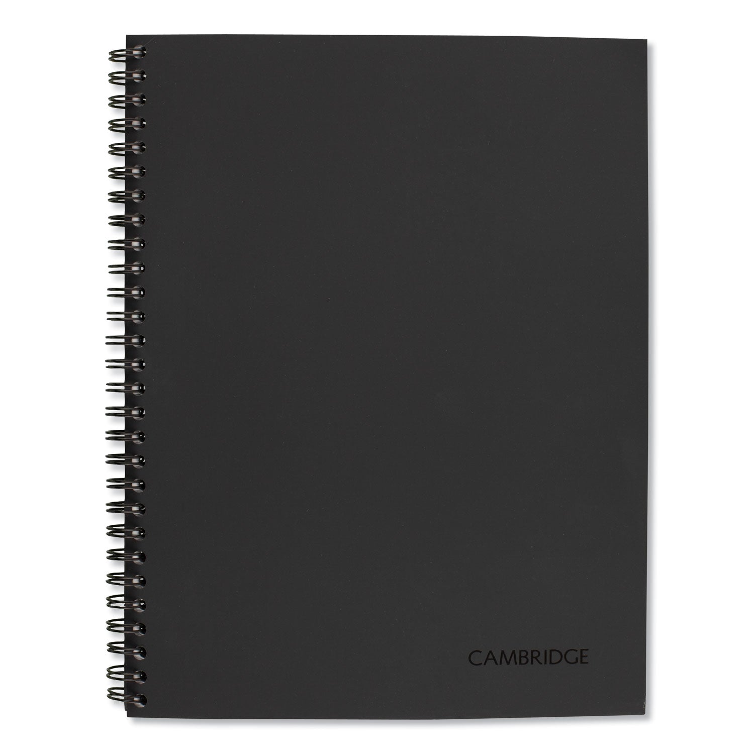 Wirebound Guided Action Planner Notebook, 1-Subject, Project-Management Format, Dark Gray Cover, (80) 9.5 x 7.5 Sheets -