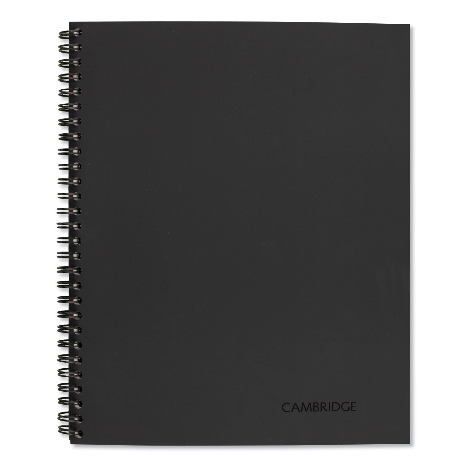 Wirebound Guided Action Planner Notebook, 1-Subject, Project-Management Format, Dark Gray Cover, (80) 11 x 8.5 Sheets -