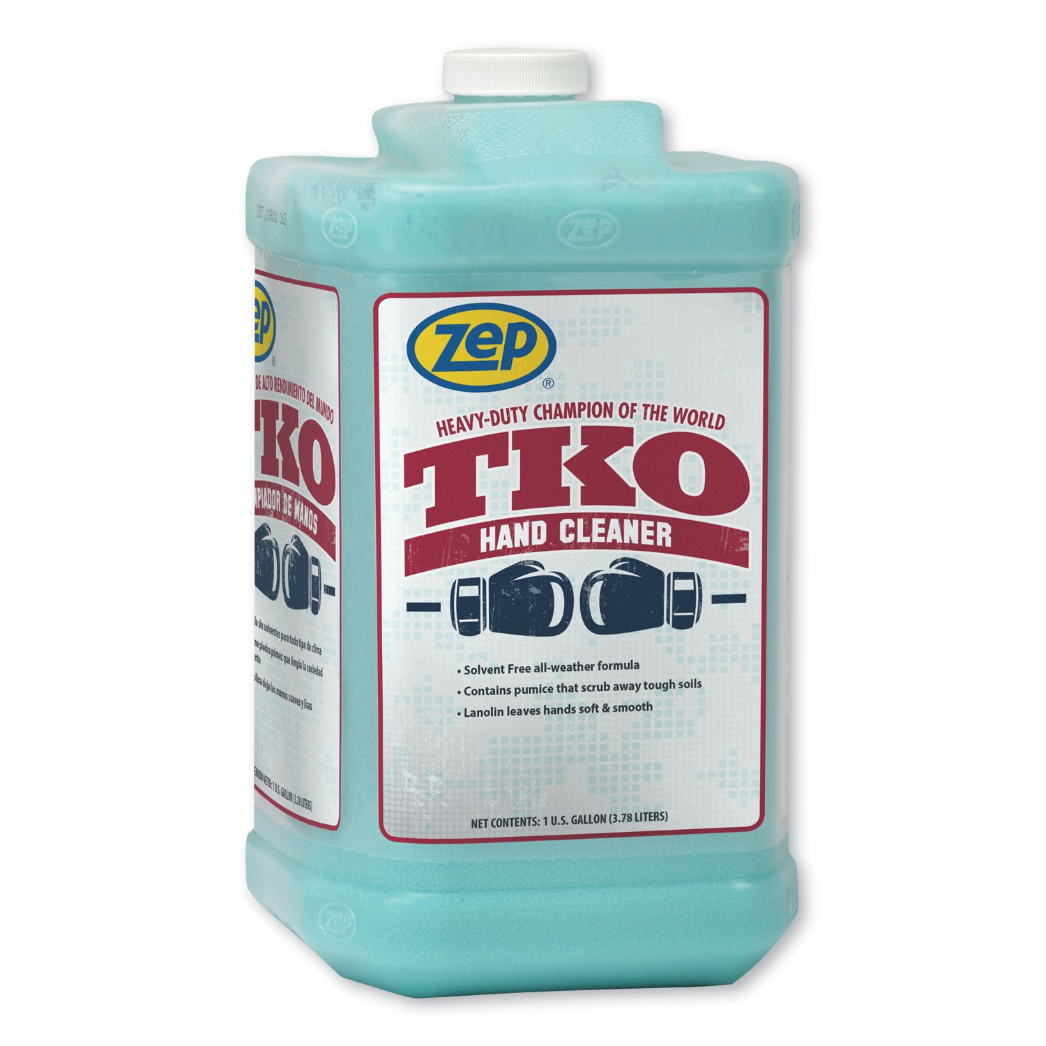 TKO Hand Cleaner, Lemon Lime Scent, 1 gal Bottle, 4/Carton - 2