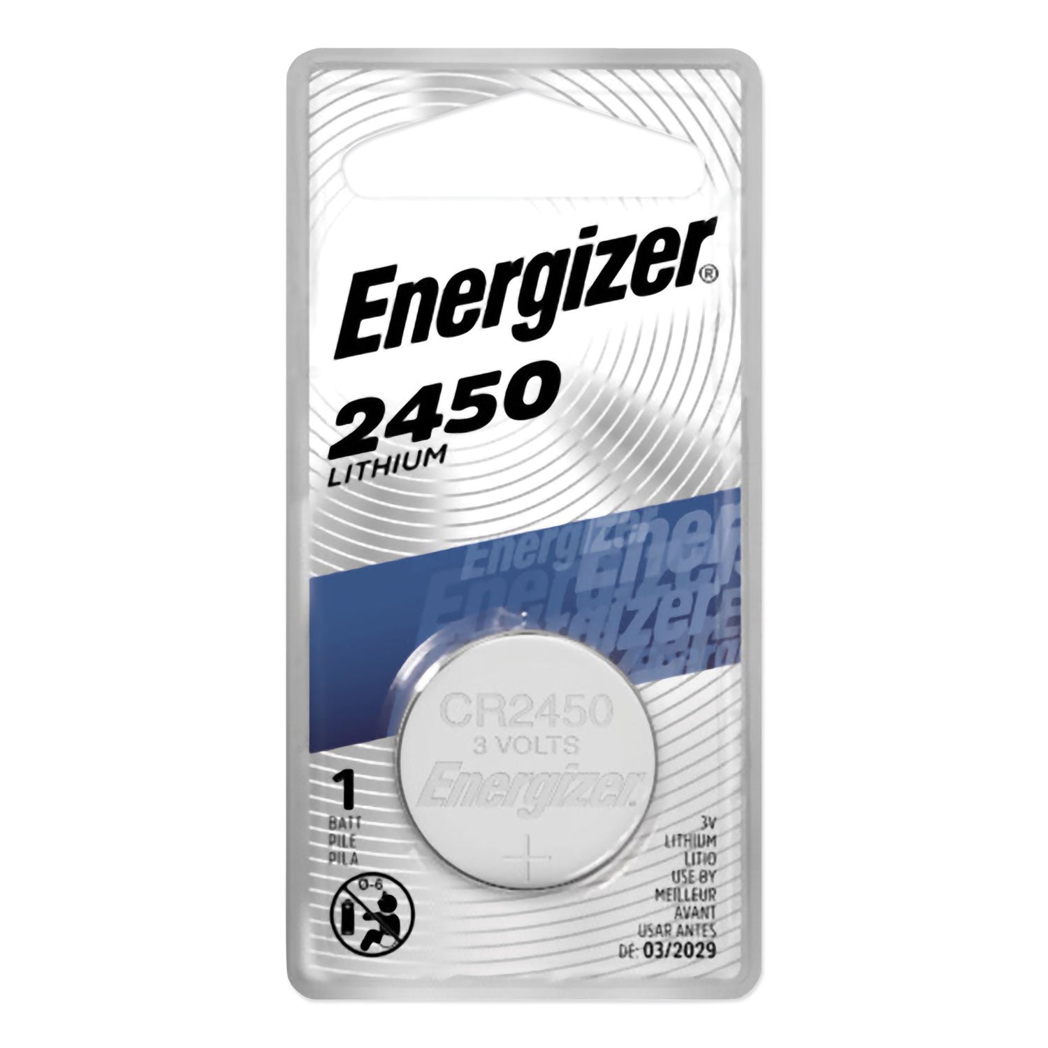 2450 Lithium Coin Battery, 3 V -