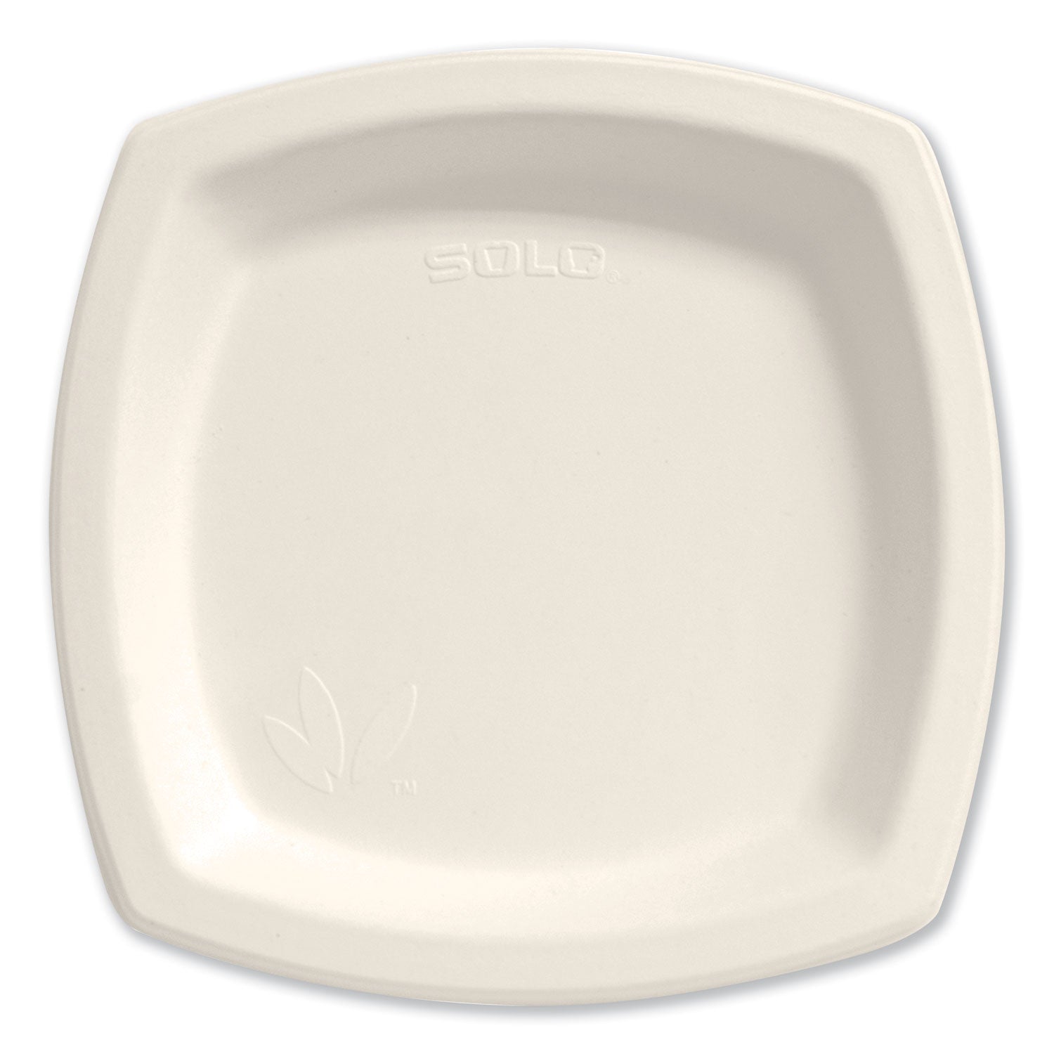 Bare Eco-Forward Sugarcane Dinnerware, ProPlanet Seal, Plate, 8.3" dia, Ivory, 125/Pack -