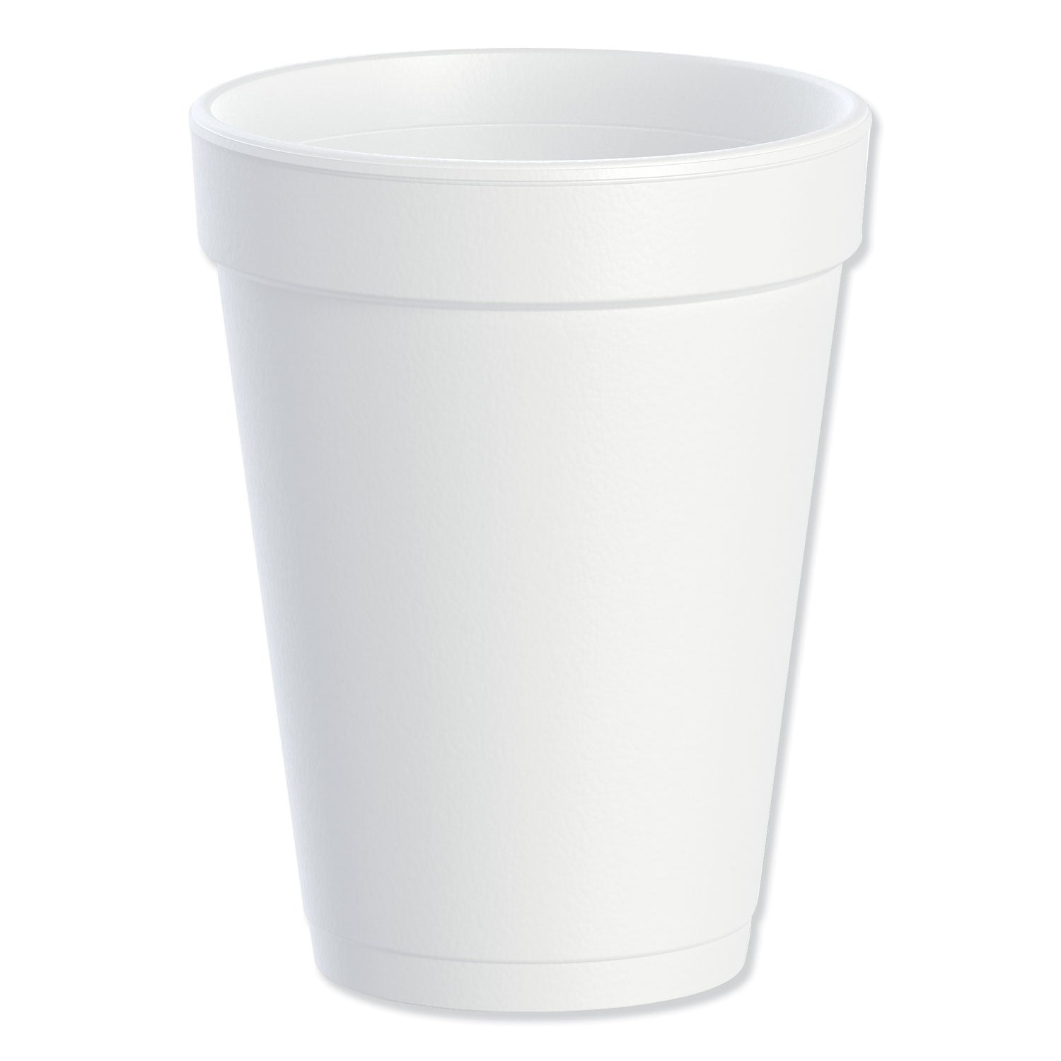 Foam Drink Cups, 14 oz, White, 1,000/Carton -
