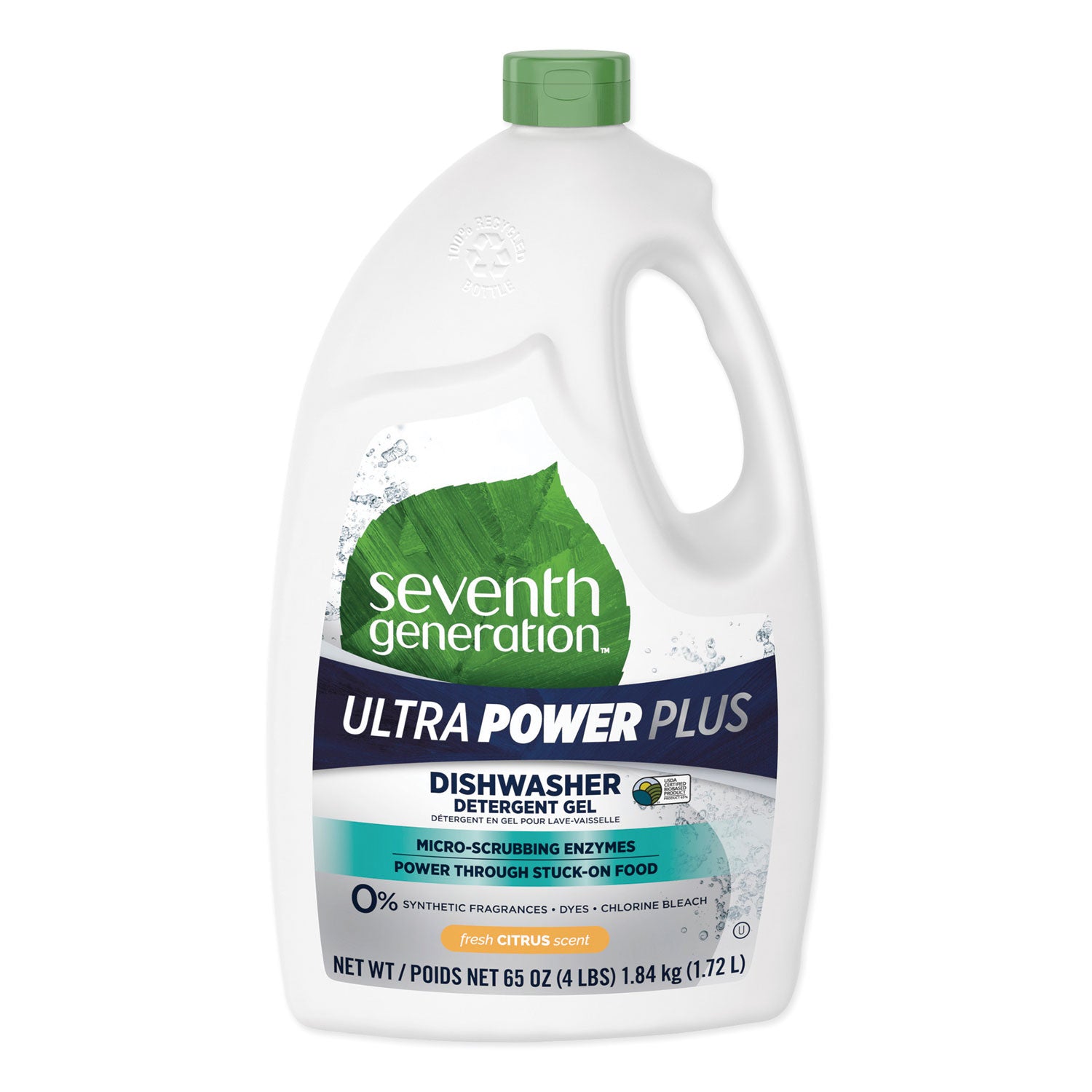 natural-auto-dishwasher-gel-ultra-power-plus-fresh-citrus-65-oz-bottle-6-ct_sev22929ct - 1