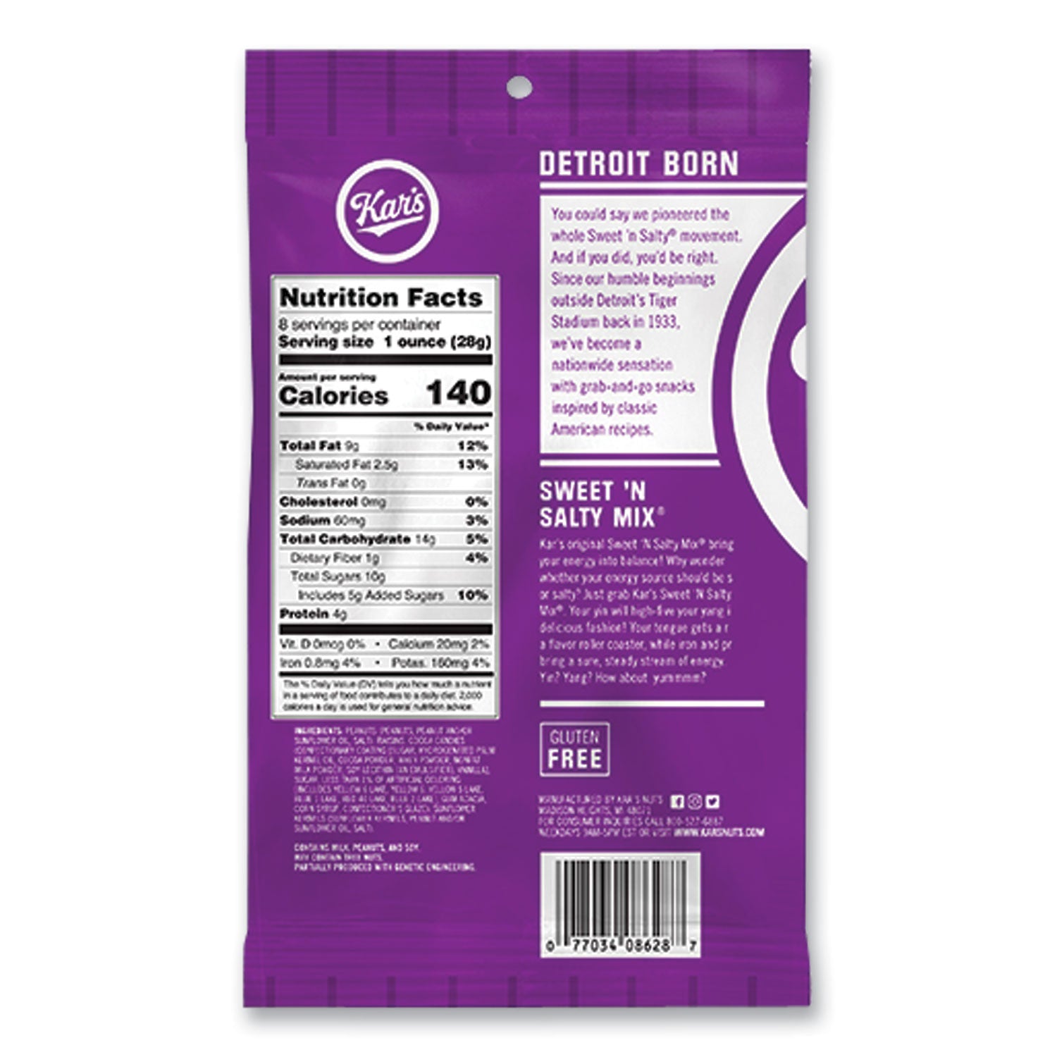 fresh-harvest-trail-mix-sweet-n-salty-8-oz-bag-12-box_kar8628 - 2