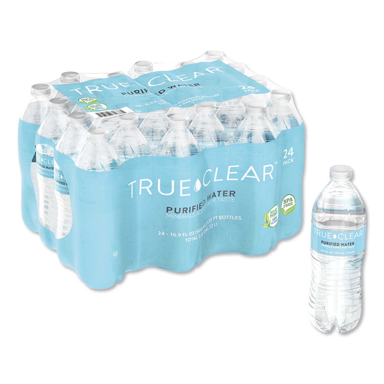 purified-bottled-water-169-oz-bottle-24-bottles-carton_tcltrc05l24ct - 2