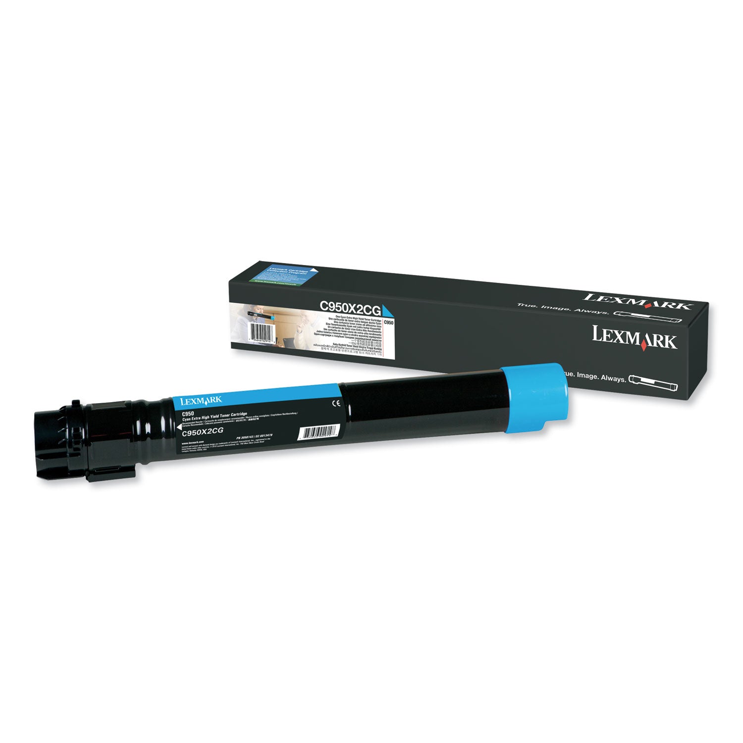 C950X2CG Extra High-Yield Toner, 22,000 Page-Yield, Cyan -