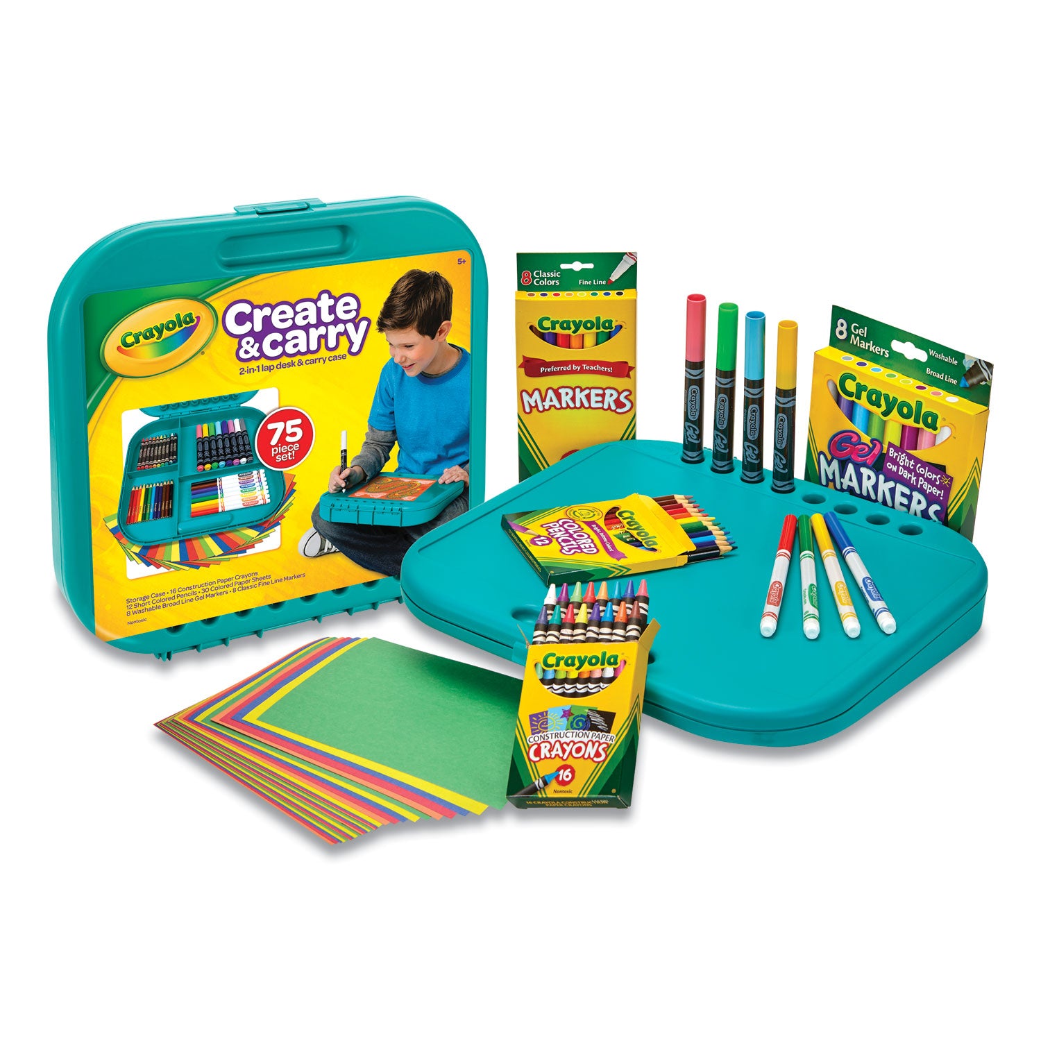 create-n-carry-case-combo-art-storage-case-and-lap-desk-75-pieces_cyo046814 - 1