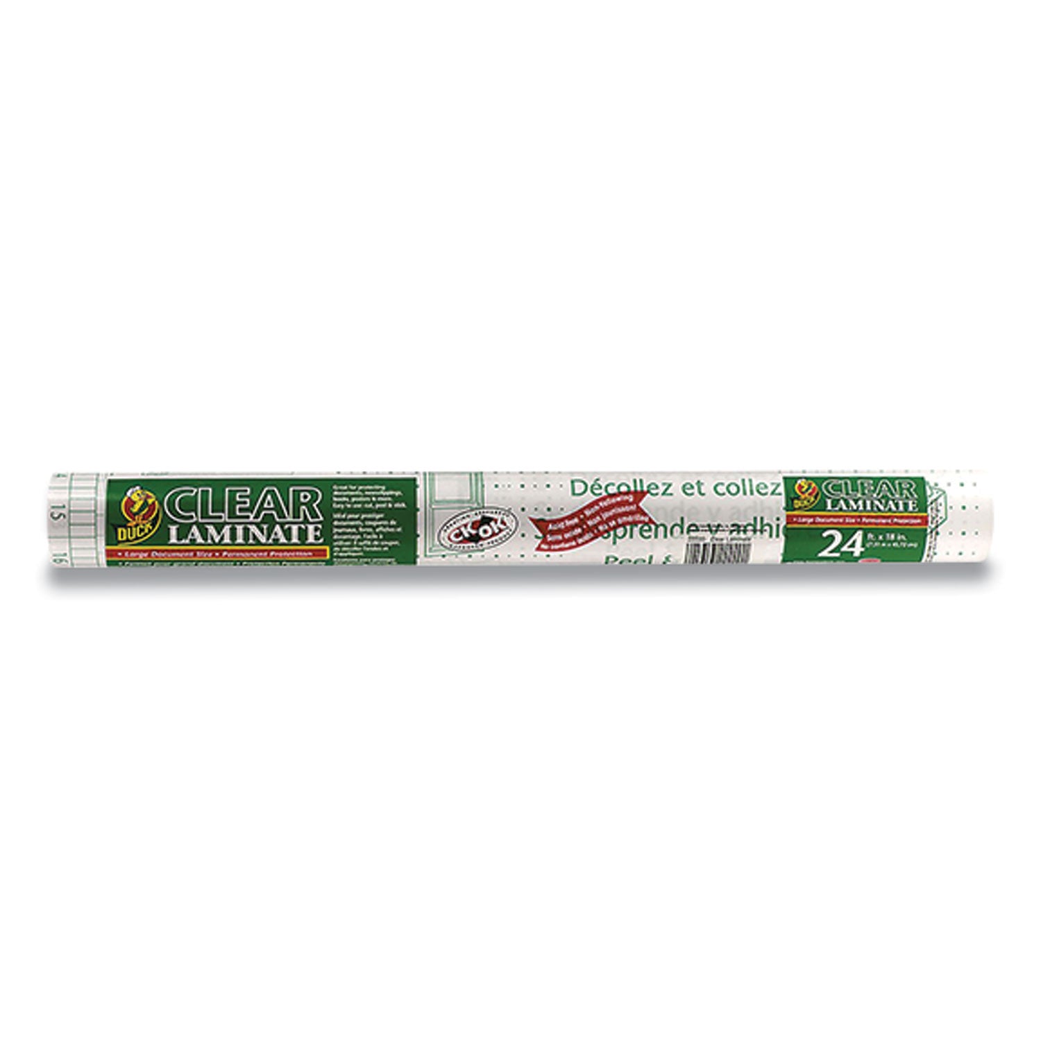 peel-and-stick-clear-laminate-roll-591-mil-18-x-8-yd-matte-clear_duc22220 - 2