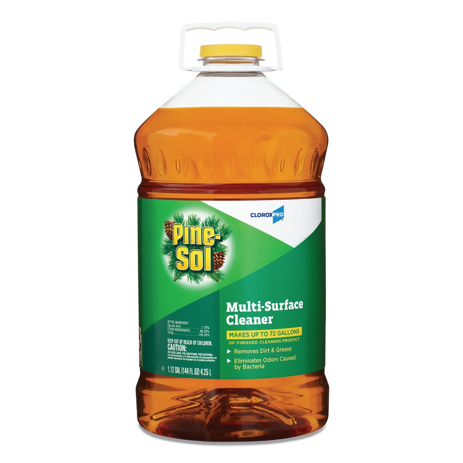 Multi-Surface Cleaner Disinfectant, Pine, 144oz Bottle -