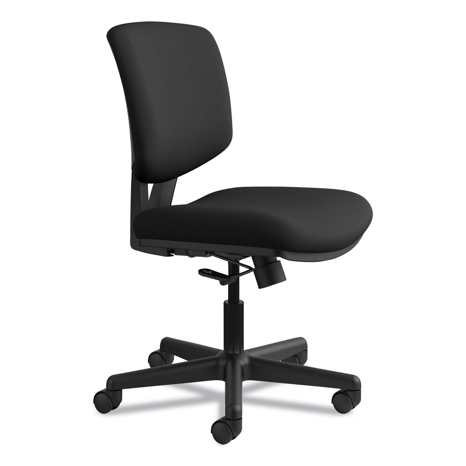 Volt Series Task Chair, Supports Up to 250 lb, 18" to 22.25" Seat Height, Black -