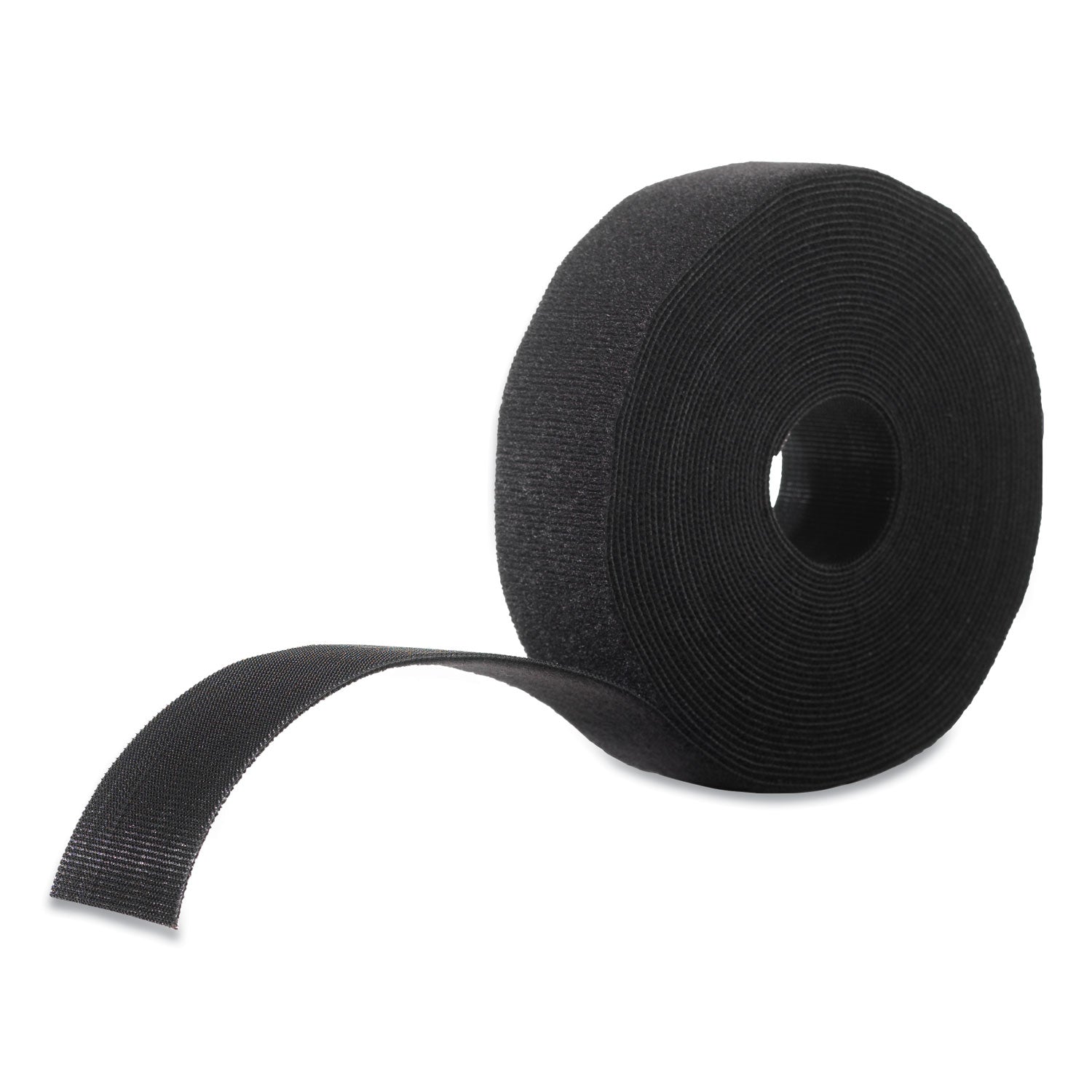 ONE-WRAP Pre-Cut Standard Ties, 0.75" x 12", Black -
