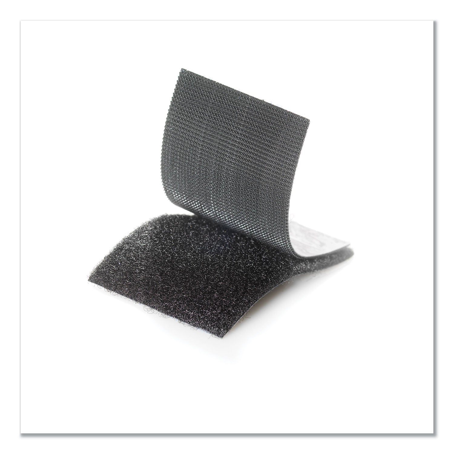 Industrial-Strength Heavy-Duty Fasteners, 2" x 4", Black, 2/Pack -
