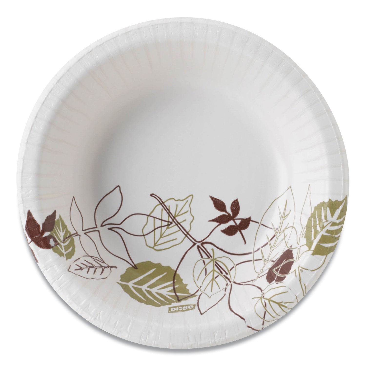 Pathways Heavyweight Paper Bowls, 12 oz, Green/Burgundy, 1,000/Carton -