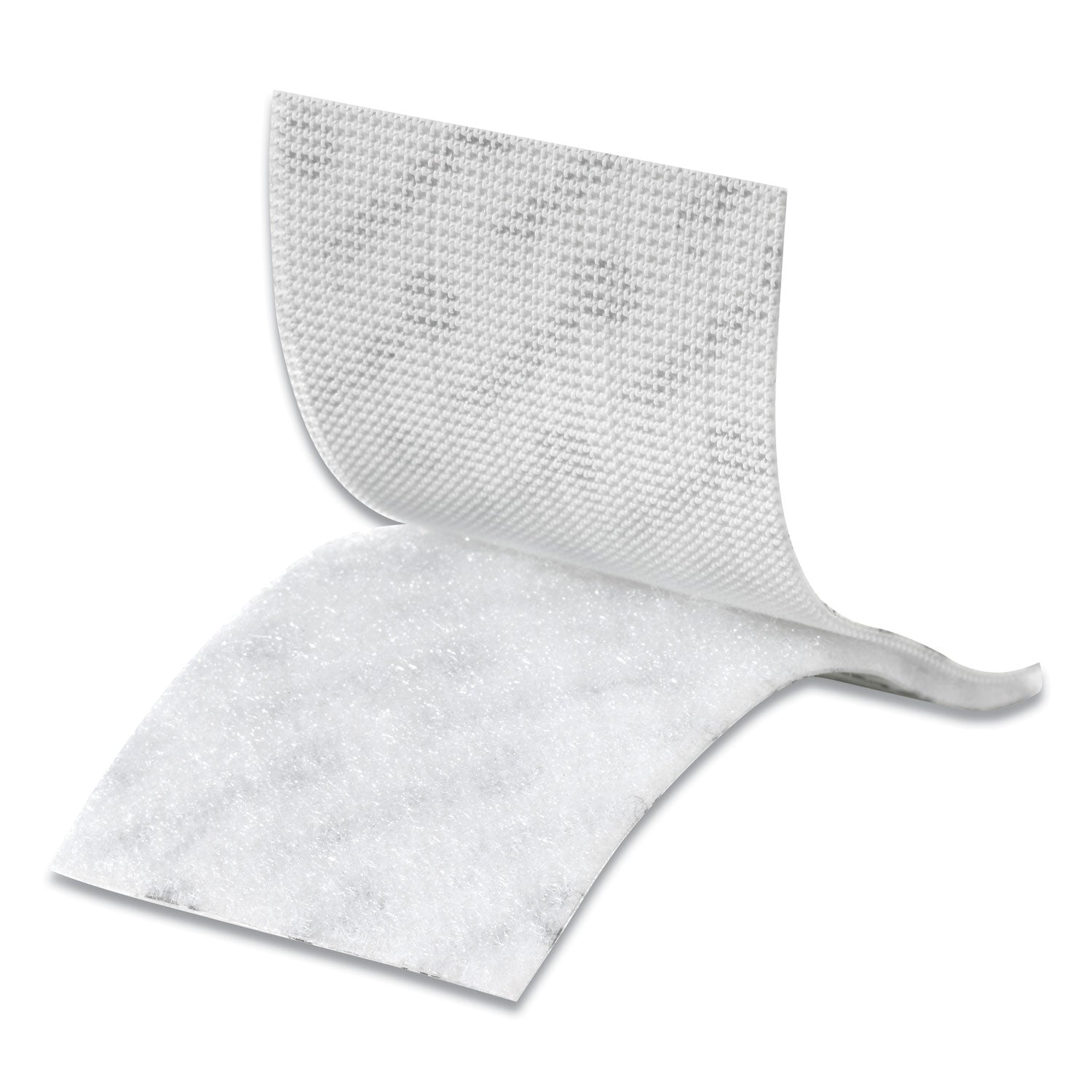 Industrial-Strength Heavy-Duty Fasteners, 2" x 4", White, 2/Pack -