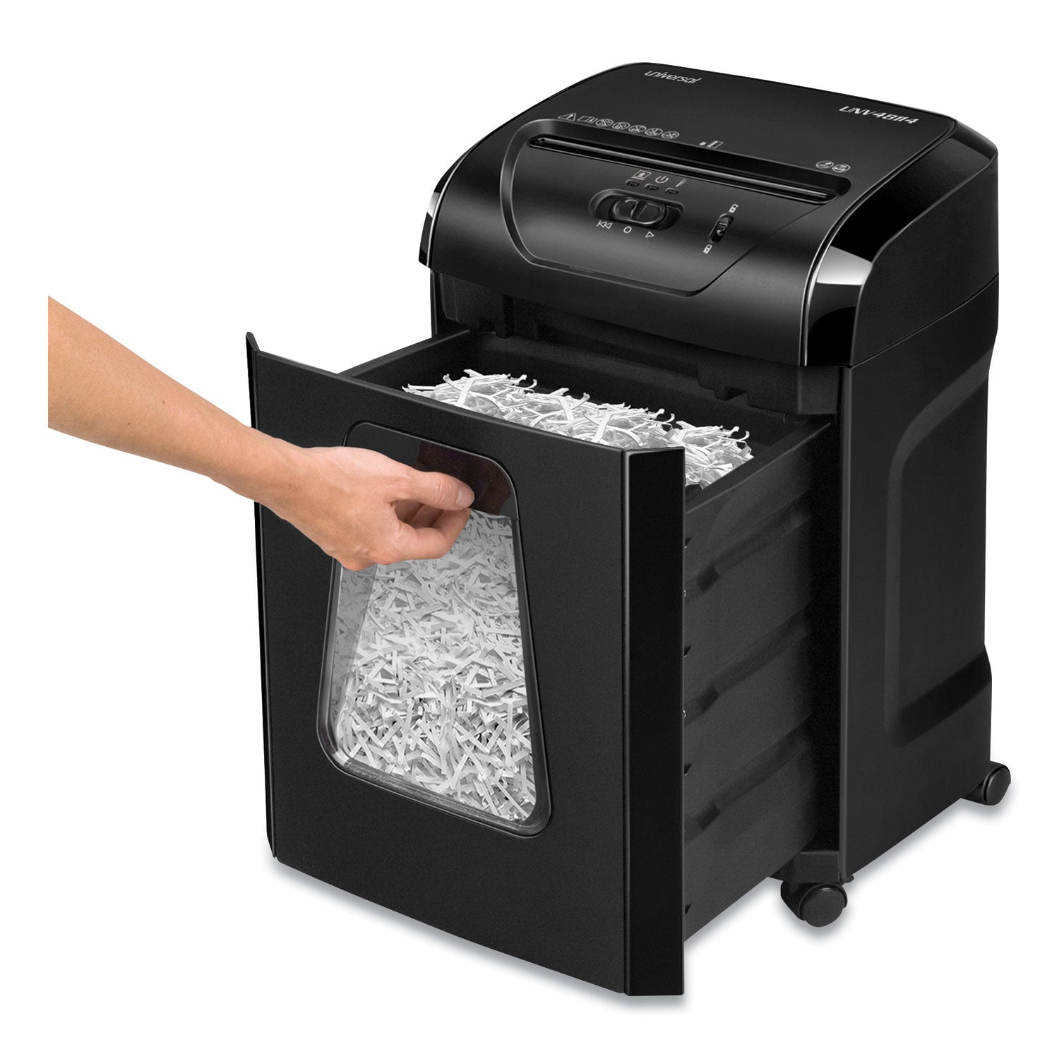 48114-medium-duty-cross-cut-shredder-14-manual-sheet-capacity_unv48114 - 2